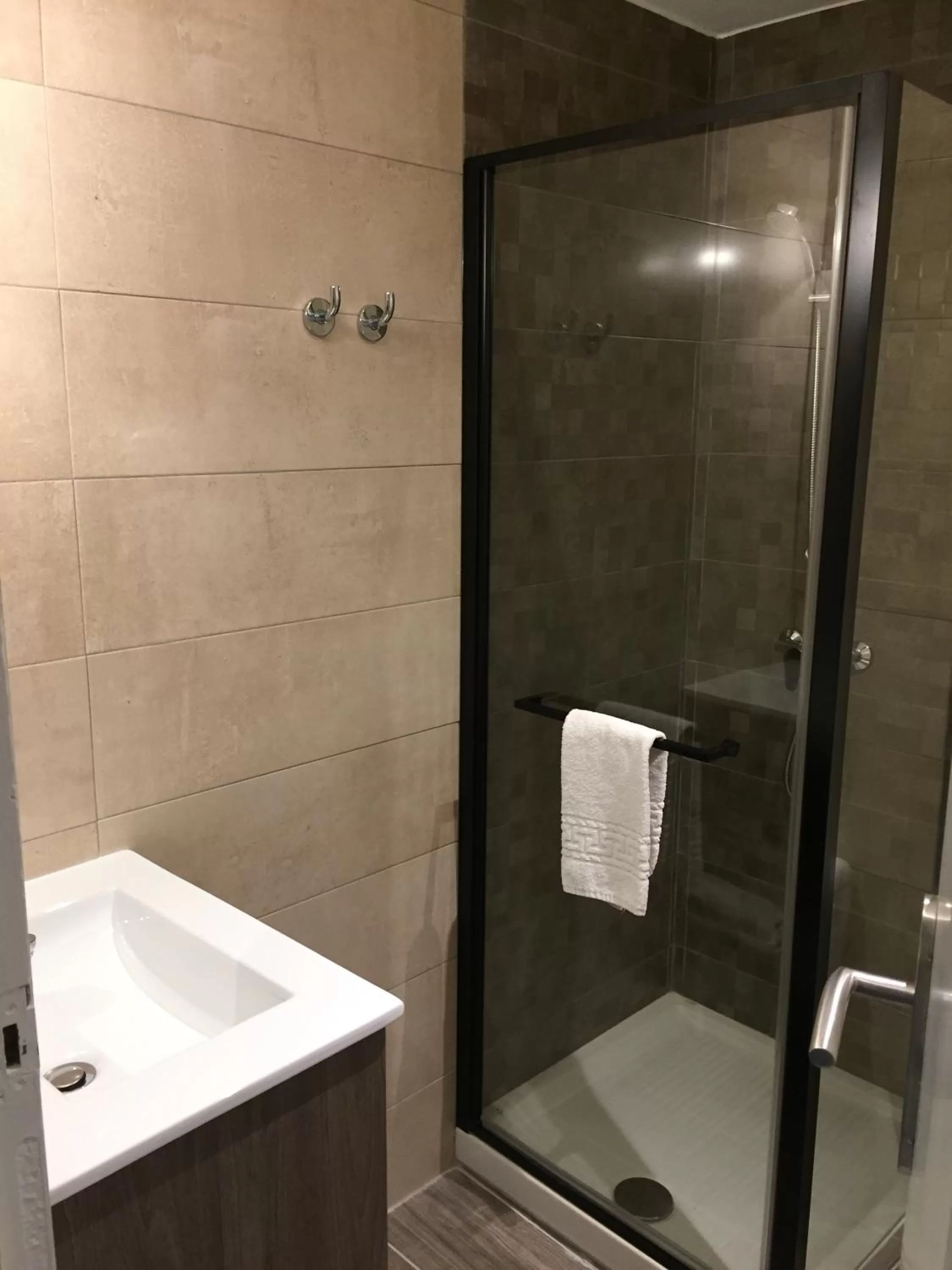 Bathroom in Hôtel Mont-Brison