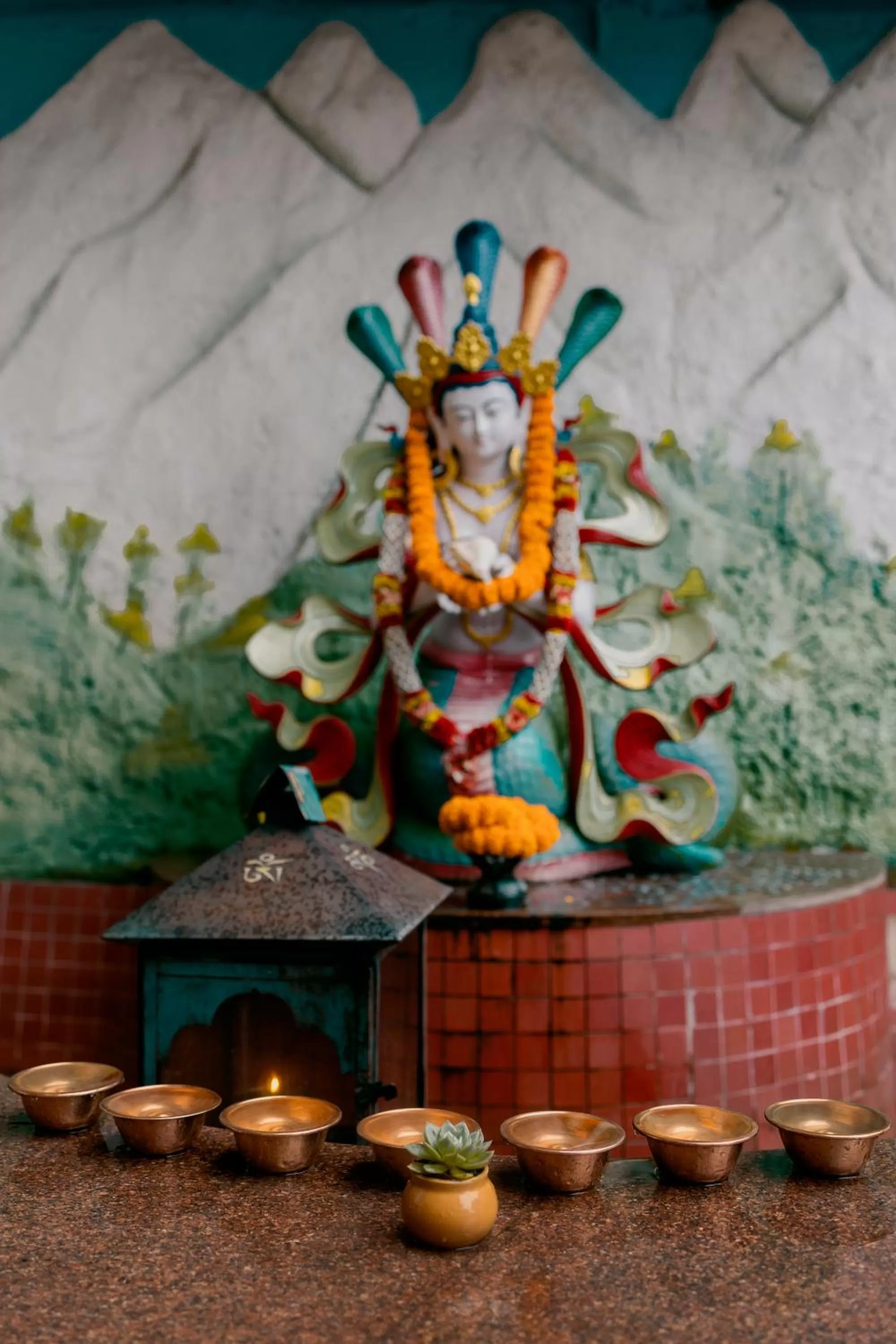 Facade/entrance in Yangthang Heritage