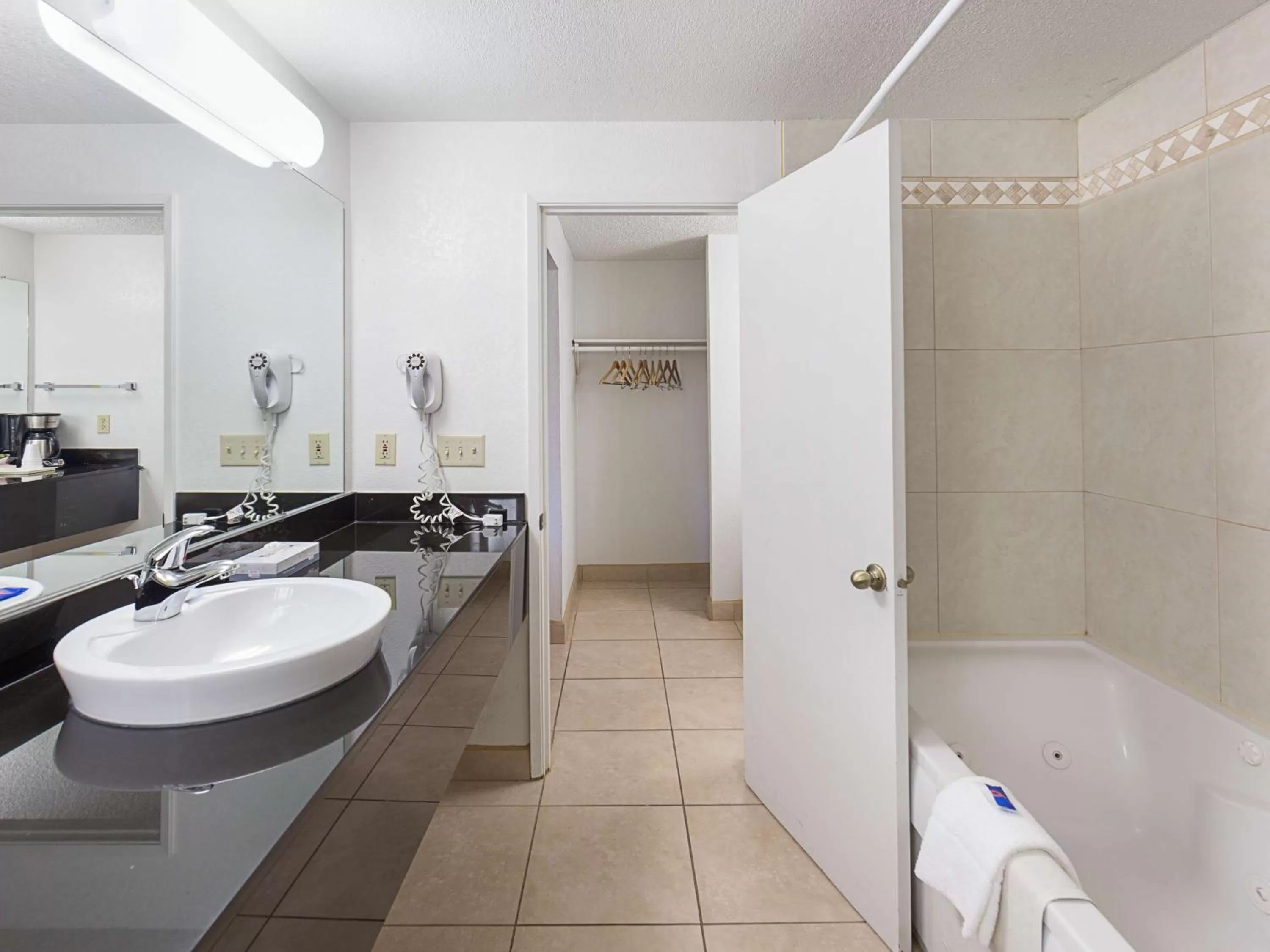 Bathroom in Motel 6 Gold Beach