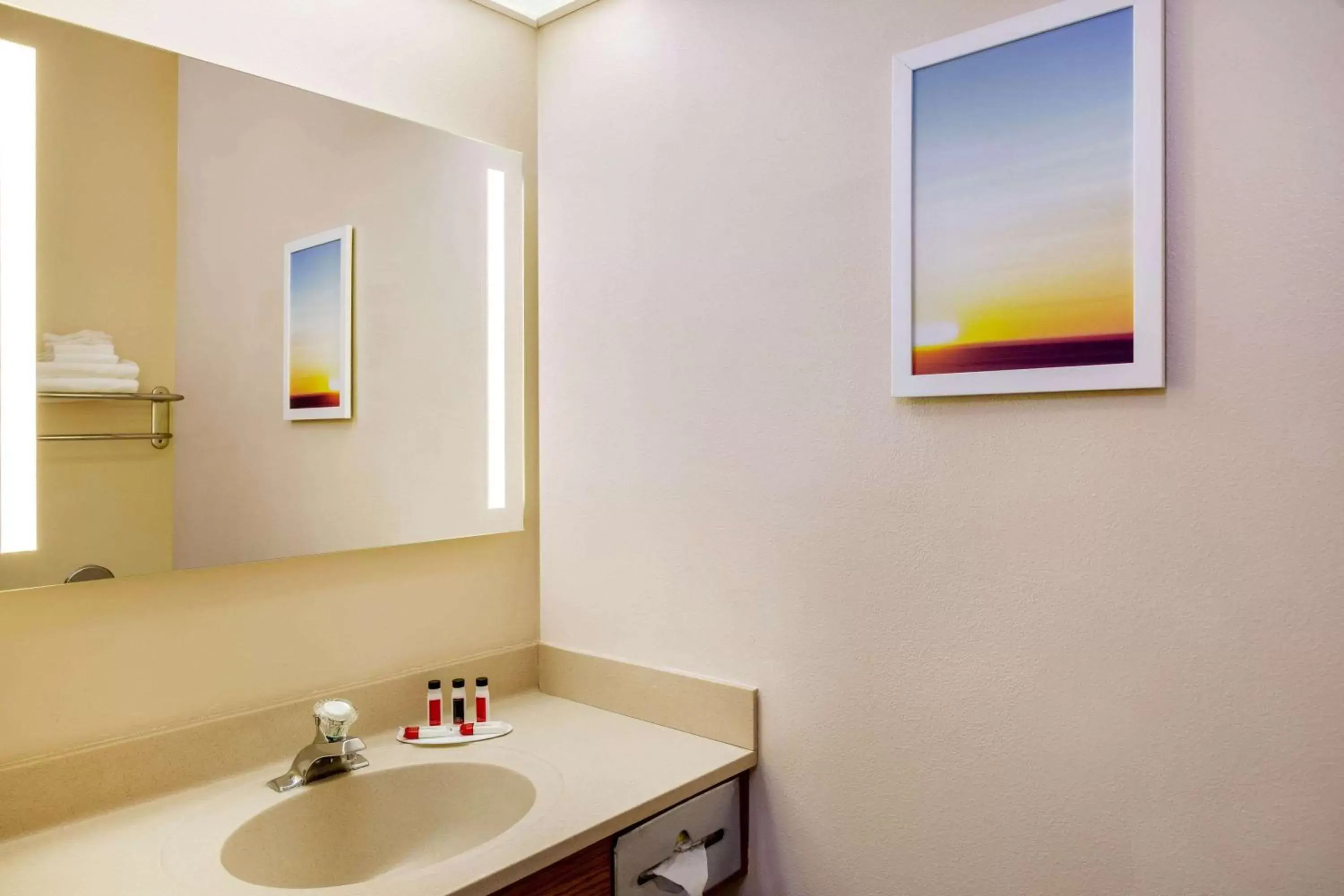 Bathroom in Days Inn & Suites by Wyndham Madison