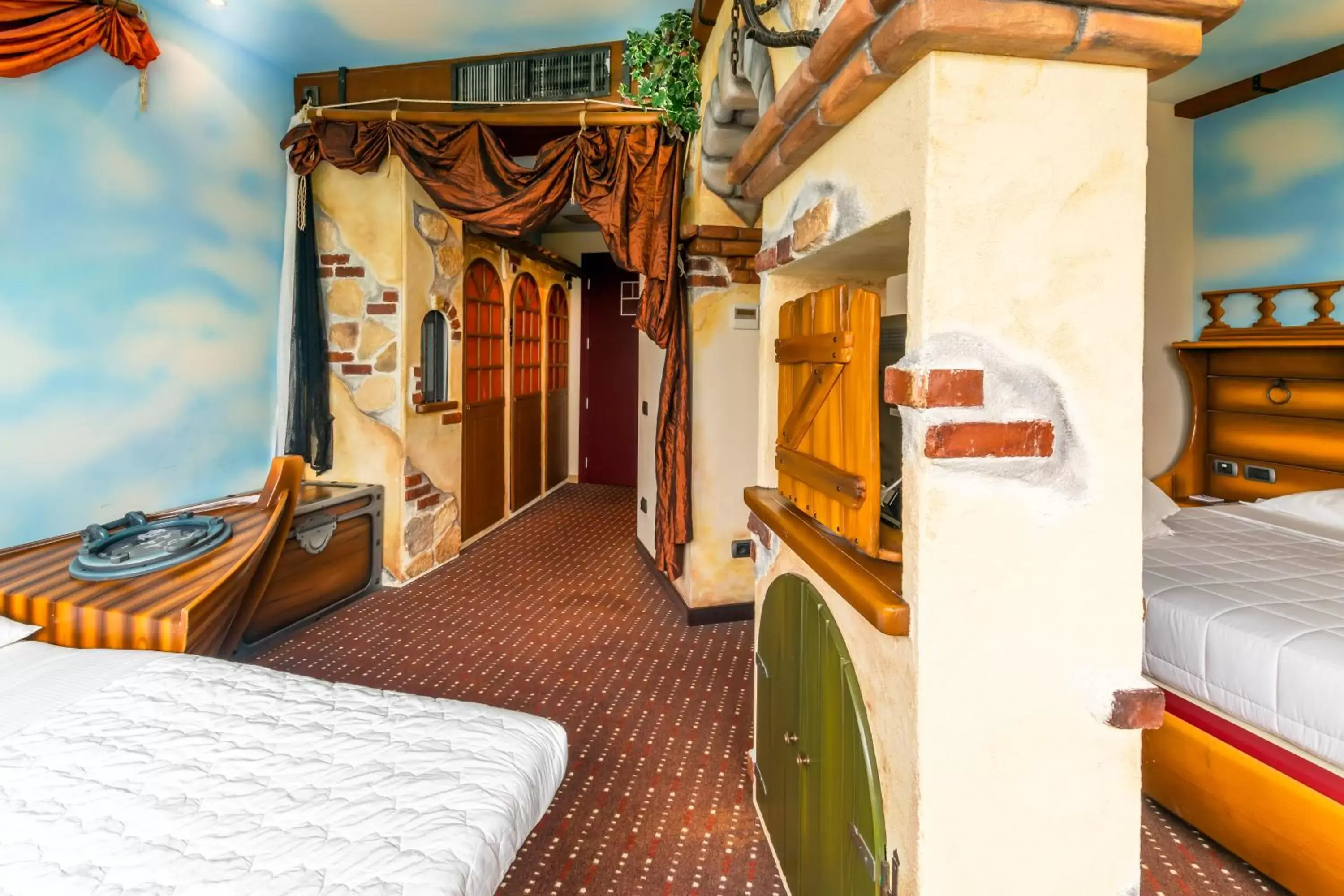 Bed in Grand Hotel Mattei Bed in Grand Hotel Mattei