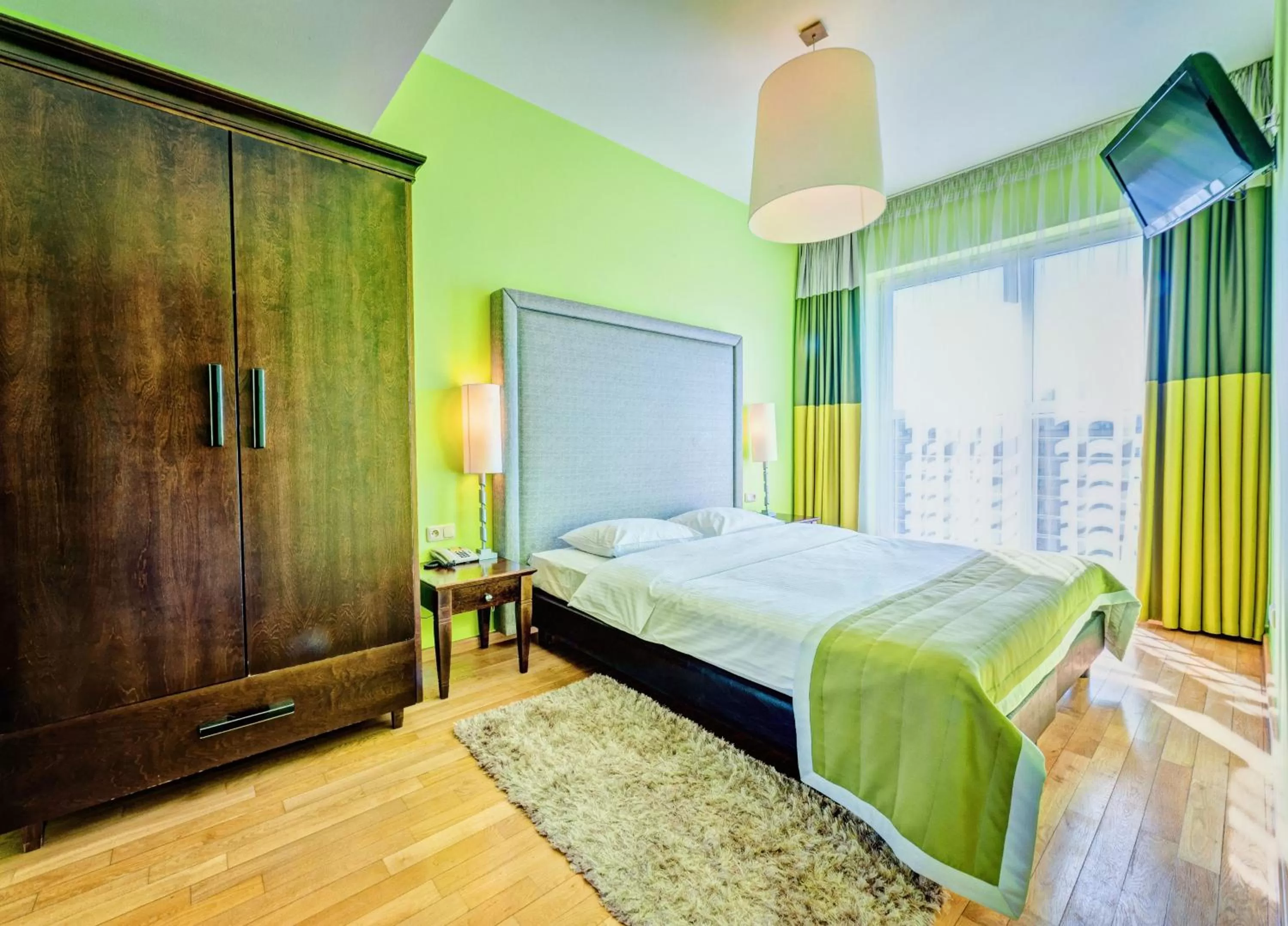 Bed in Don Prestige Residence