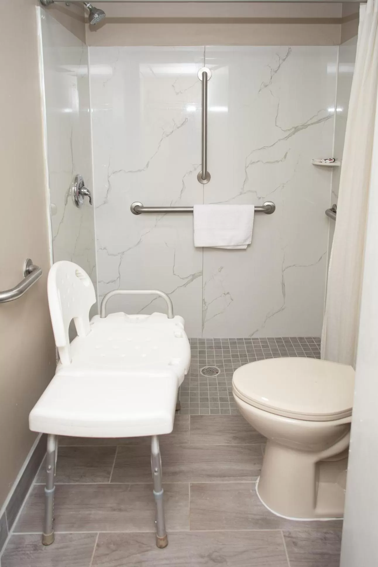 Shower in Super 8 by Wyndham Black Mountain