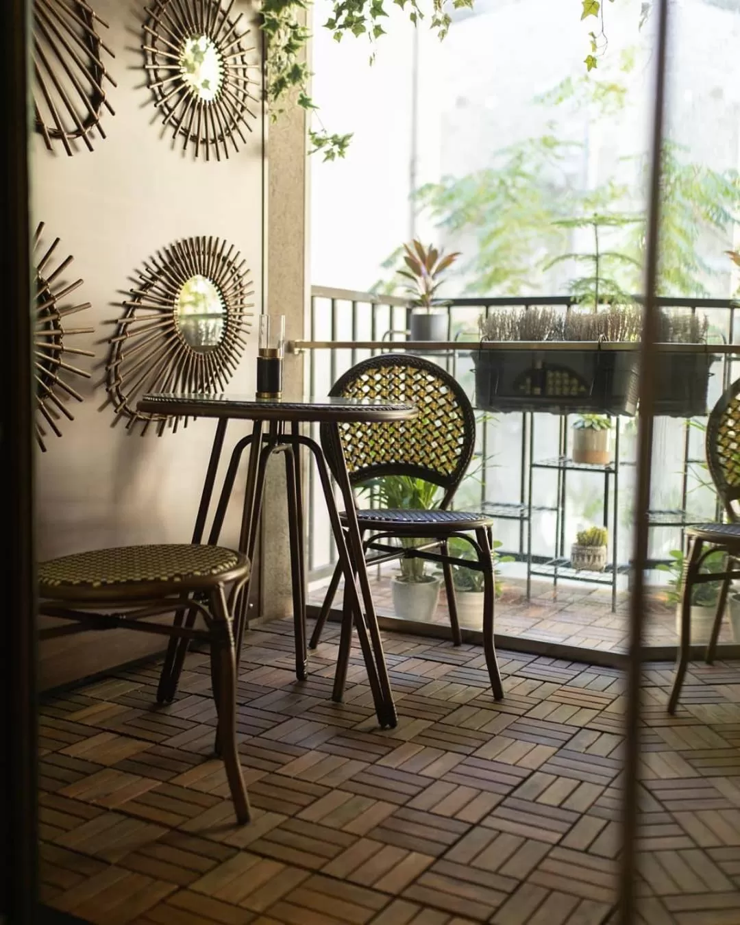 Balcony/Terrace in Tonight Hotel Port