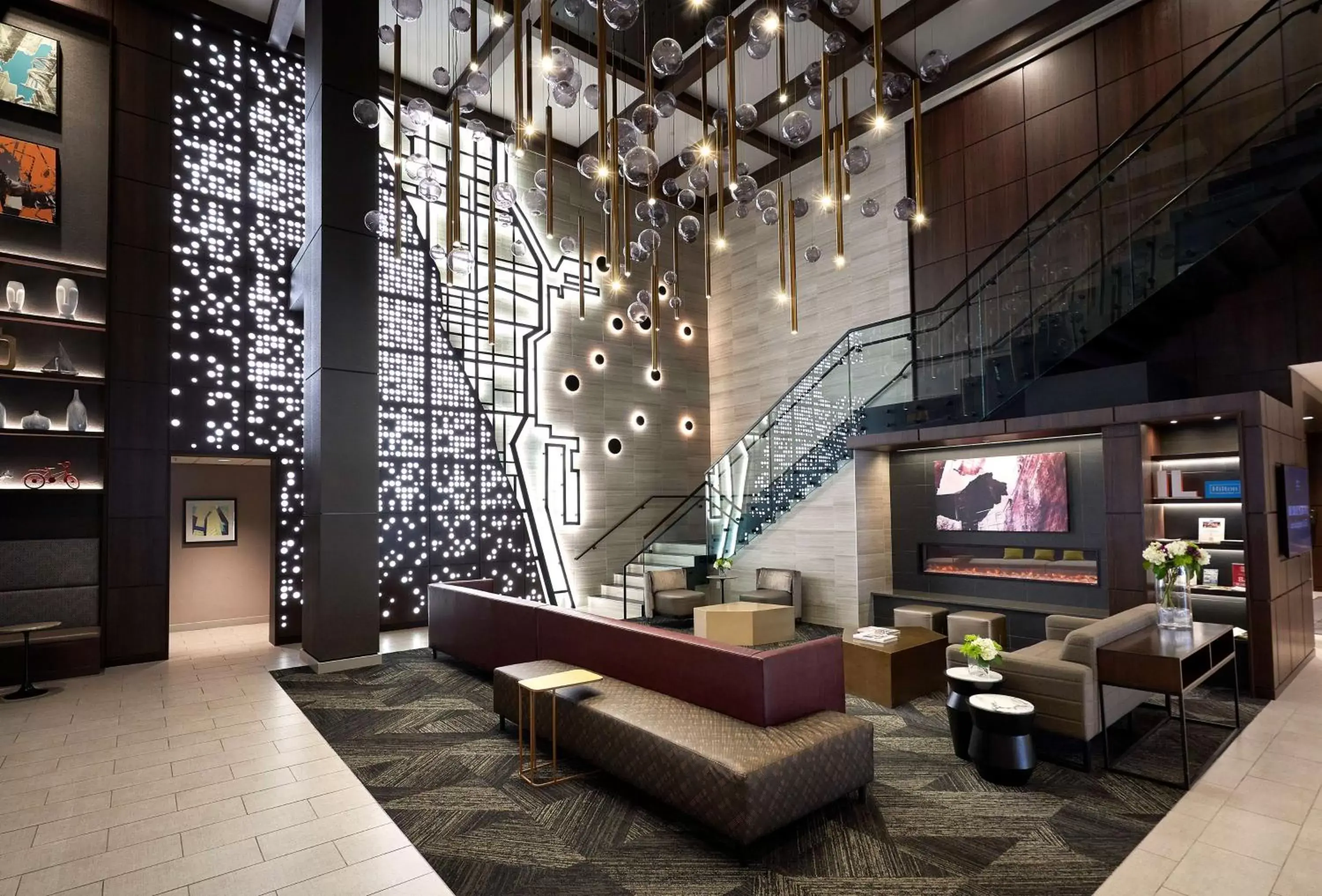 Lobby or reception, Lobby/Reception in Hampton Inn & Suites Chicago-Downtown