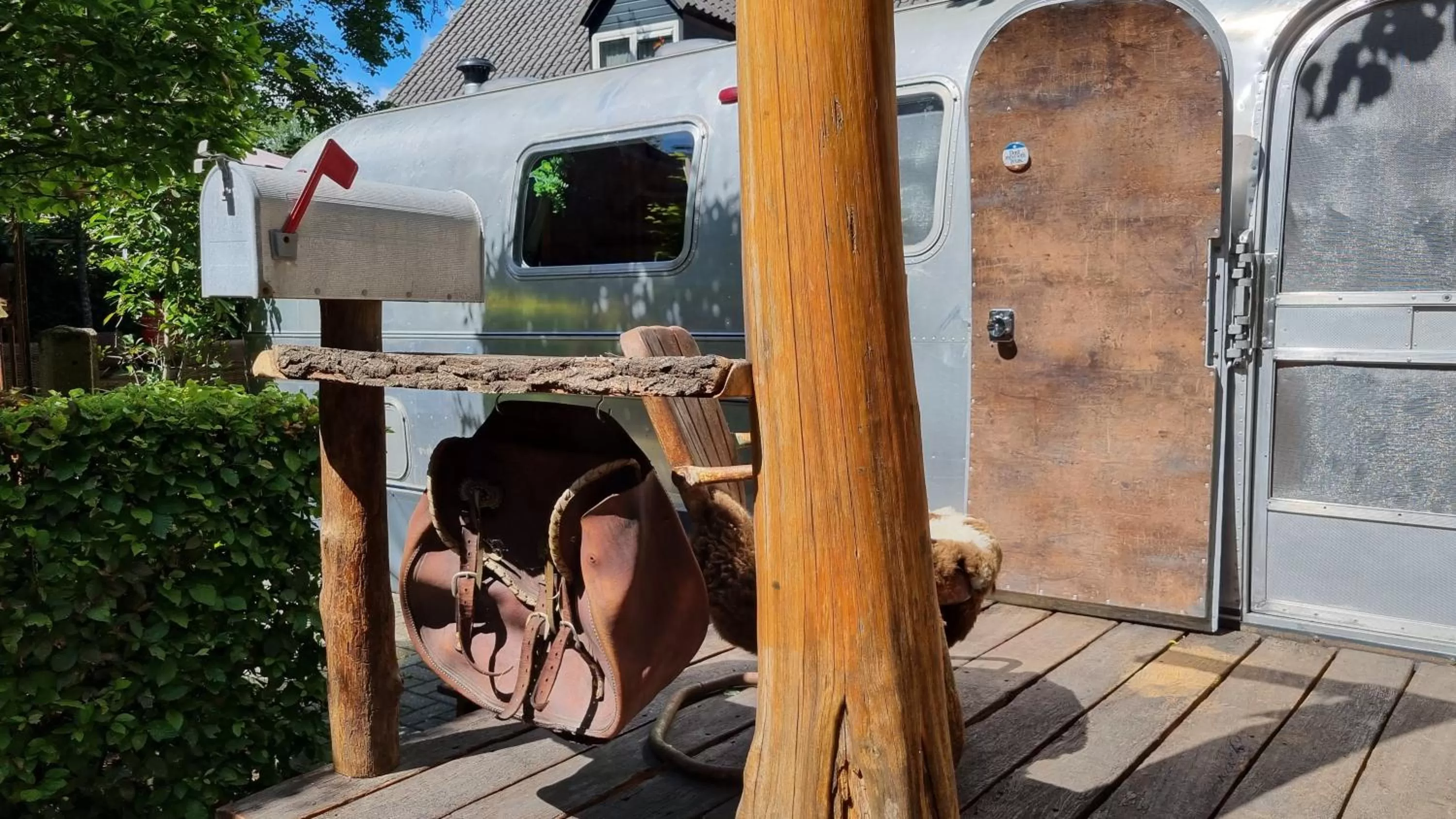 Property building, BBQ Facilities in AirstreamNB