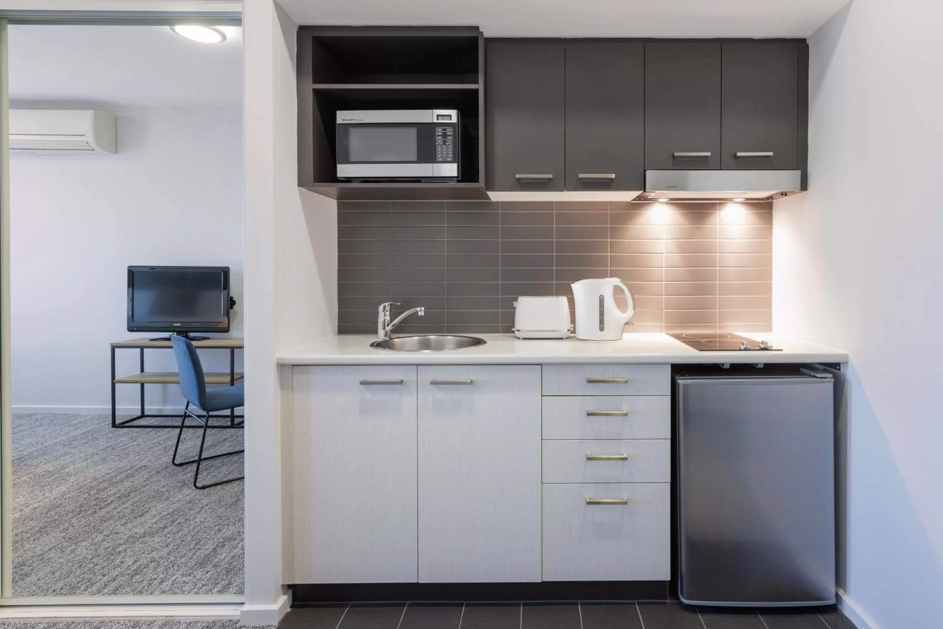 Kitchen or kitchenette in Quest Werribee