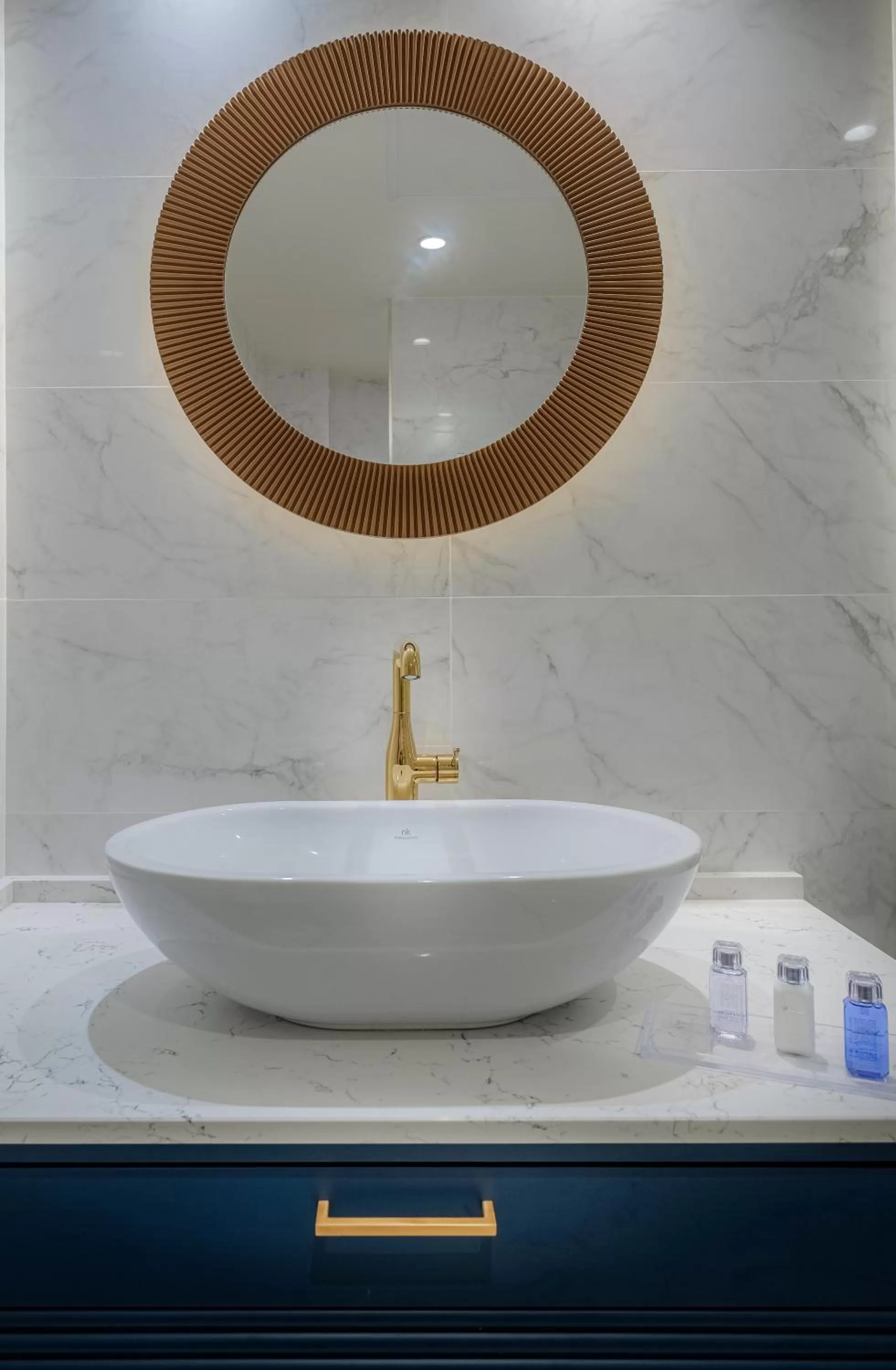Bathroom in Hôtel Le Tourville by Inwood Hotels