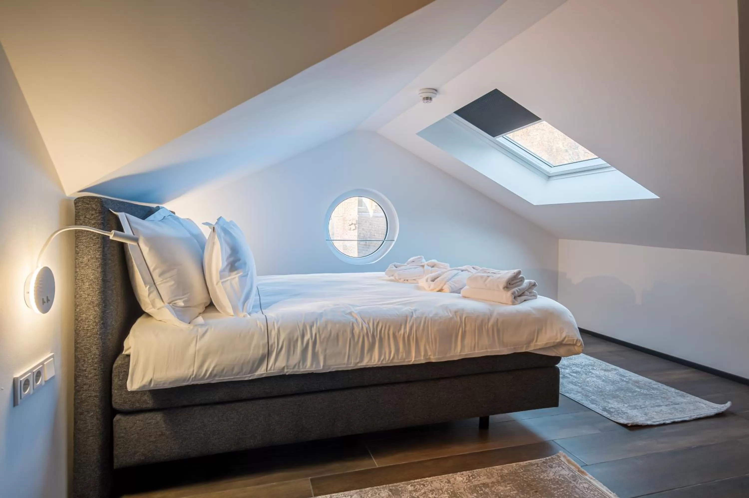 Bed in Sellmann´s Boutique Hotel