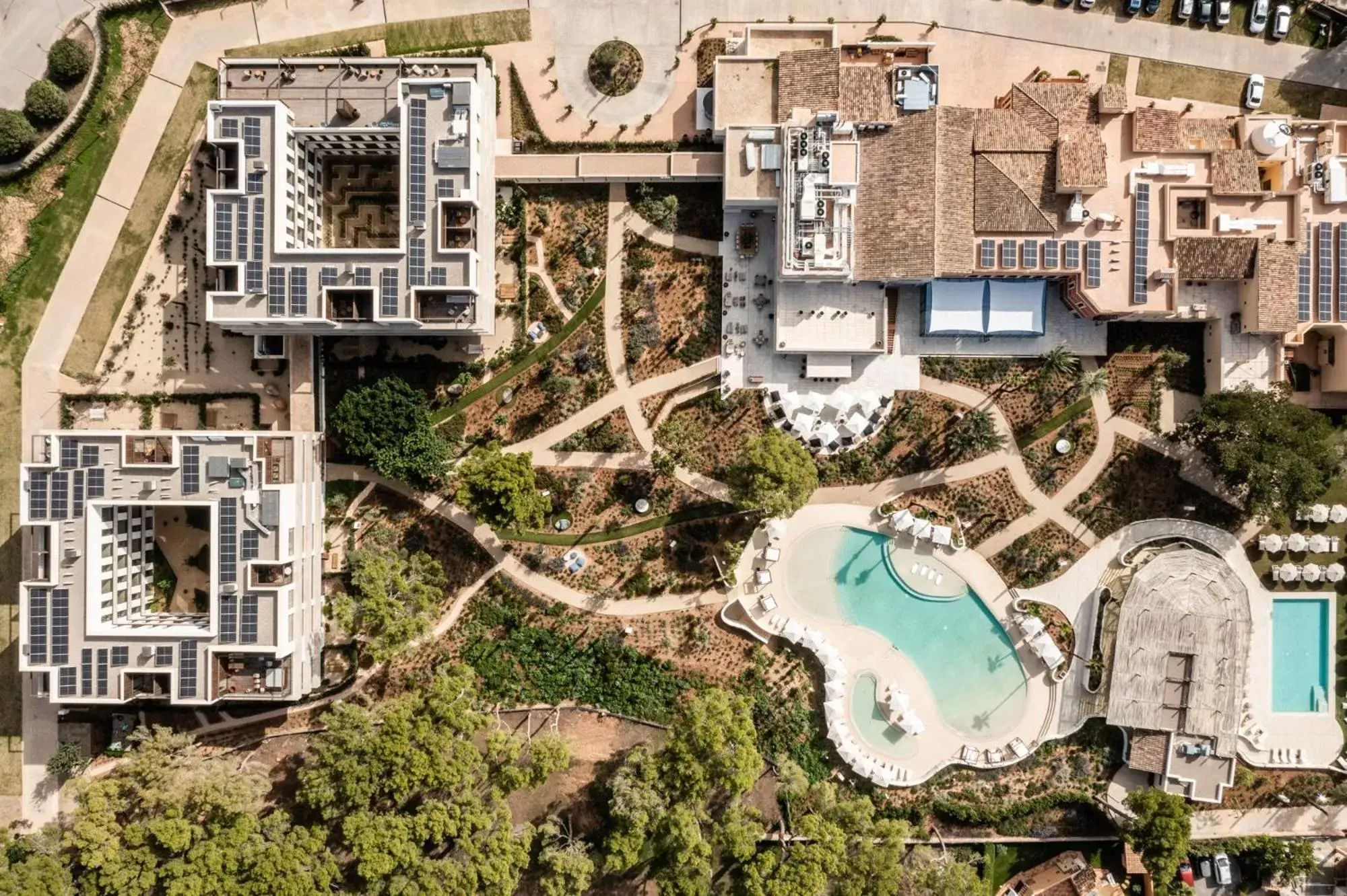 Property building, Bird's-eye View in Kimpton Aysla Mallorca, an IHG Hotel