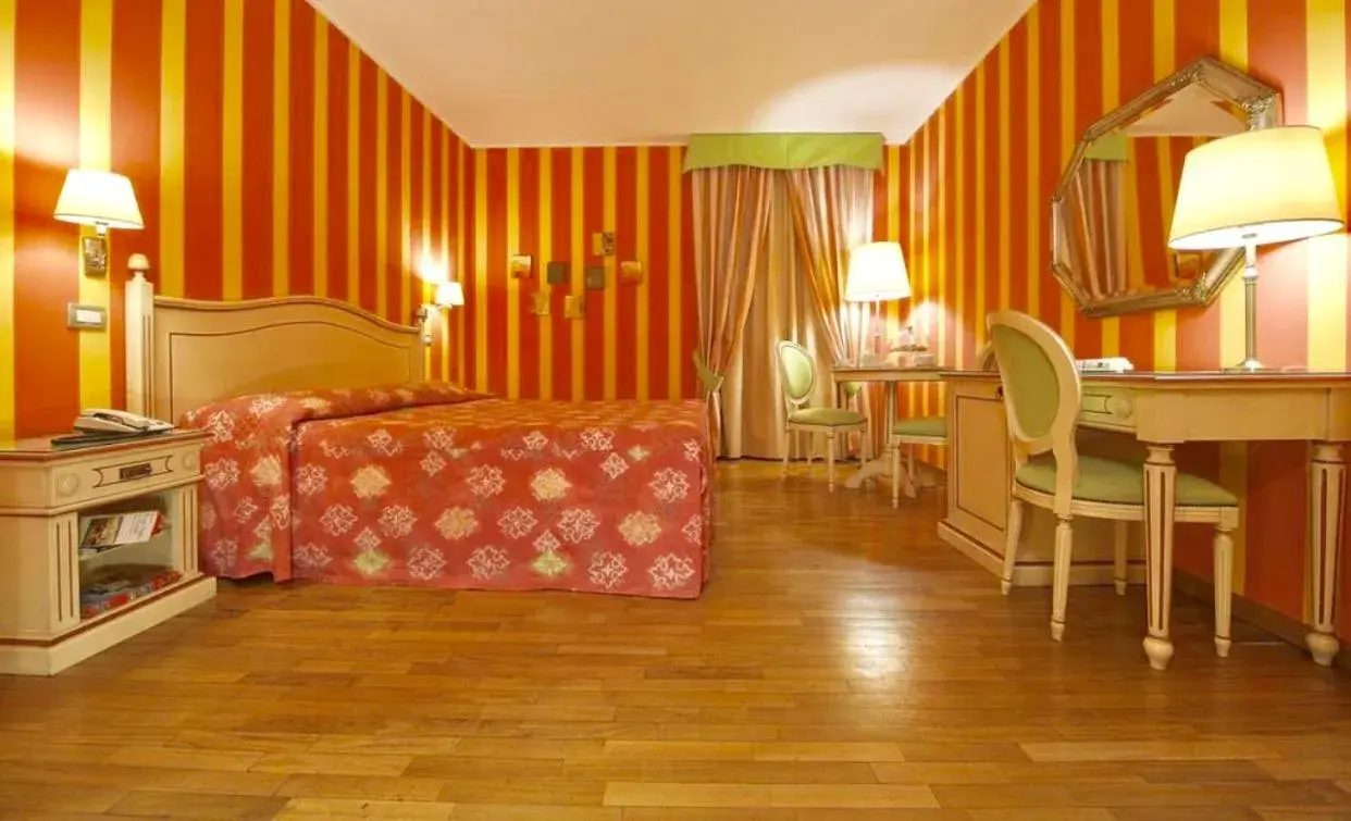 Bed in Hotel Matteotti