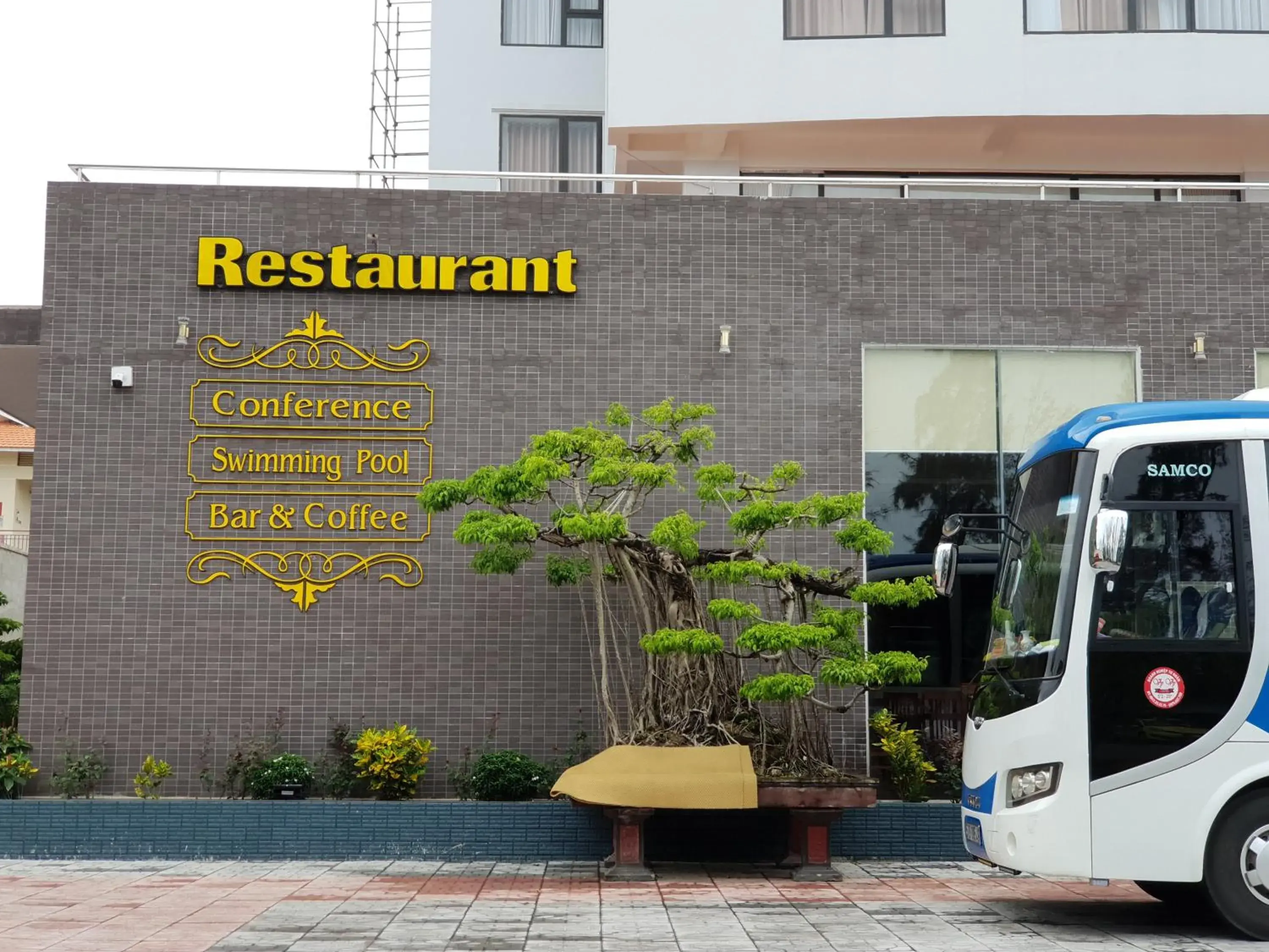 Facade/entrance in Phu Cuong Beach Hotel