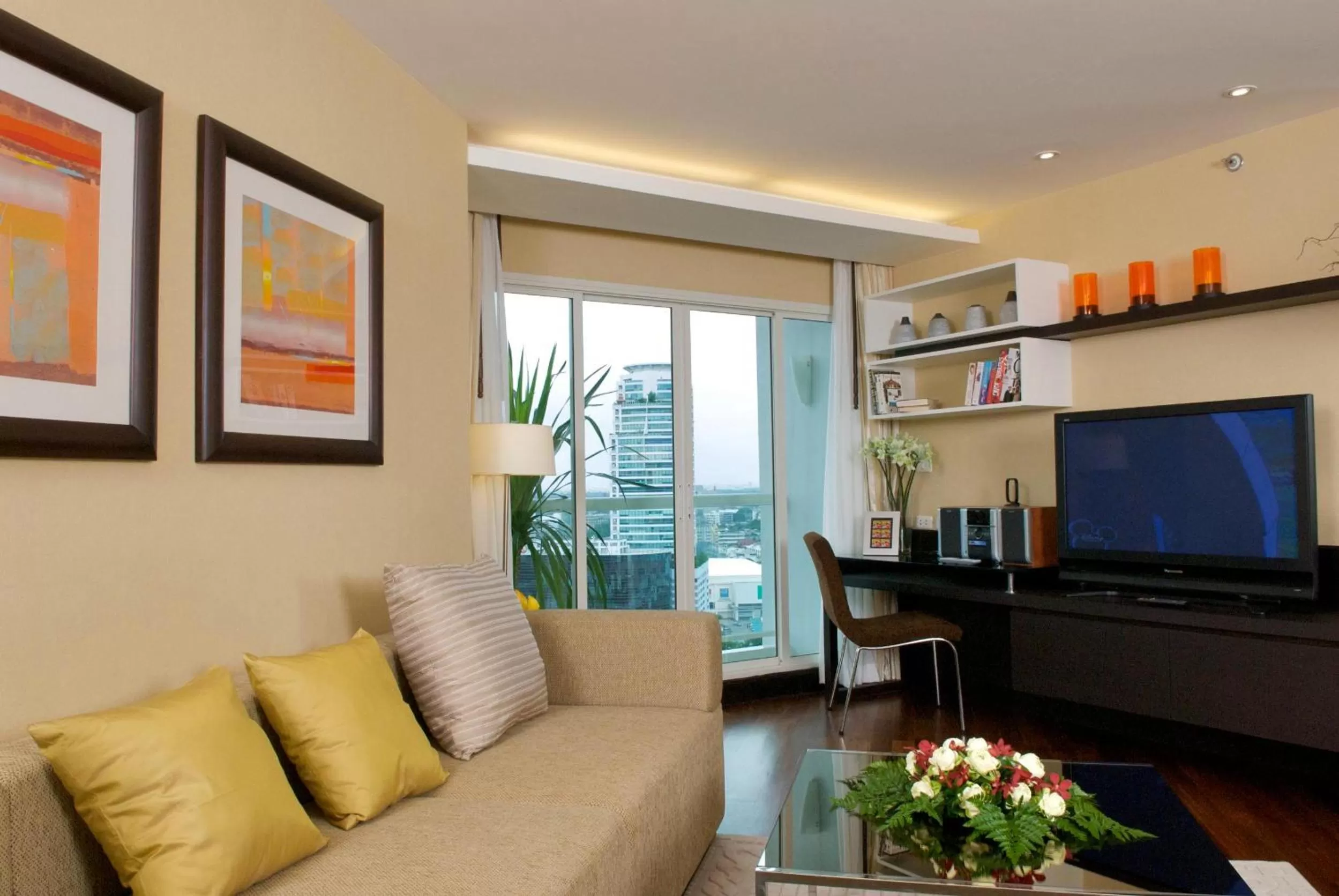 Living room in The Narathiwas Hotel & Residence Sathorn Bangkok