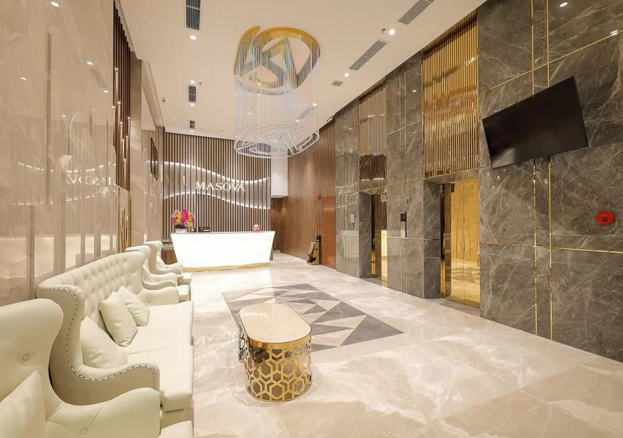 Lobby or reception in Masova Hotel