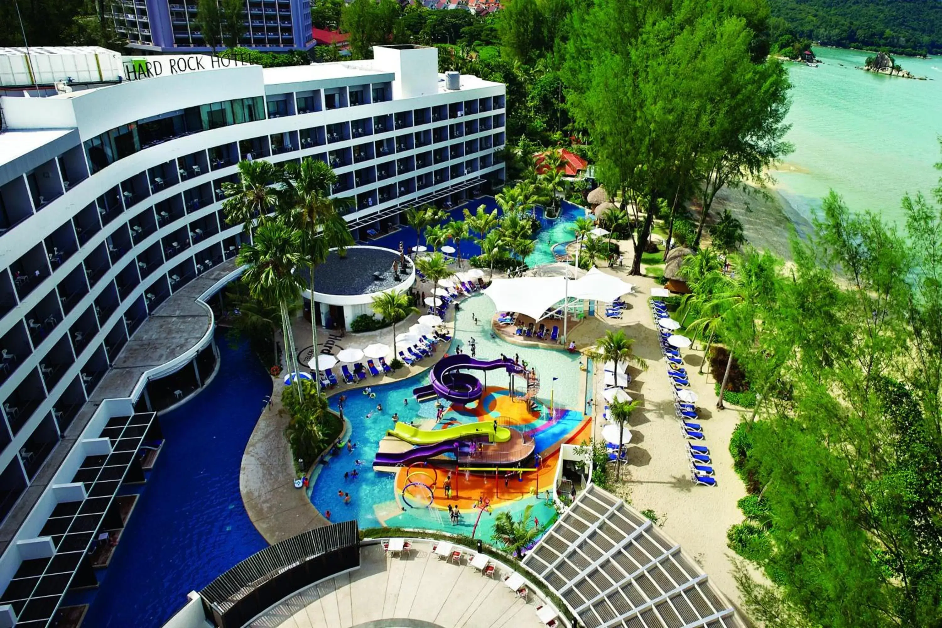 Bird's eye view, Bird's-eye View in Hard Rock Hotel Penang