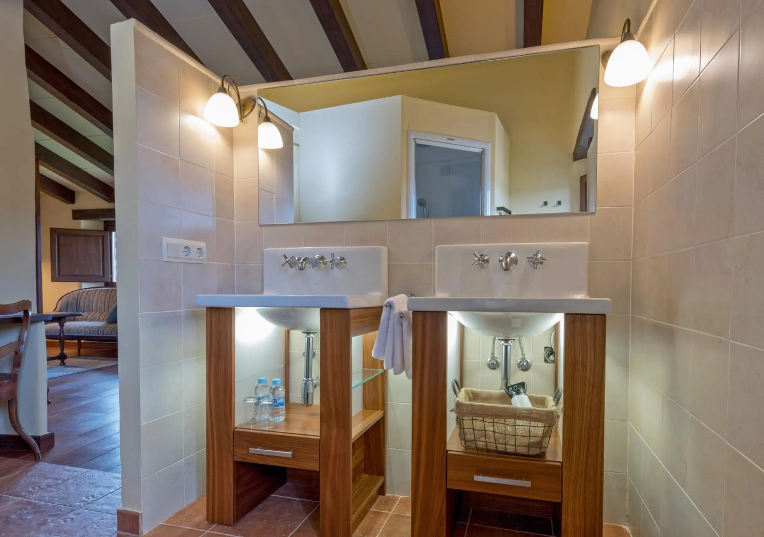 Bathroom in Hotel Cal Sastre