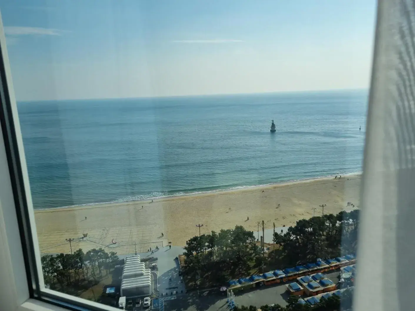 Sea View in Toyoko Inn Busan Haeundae 2