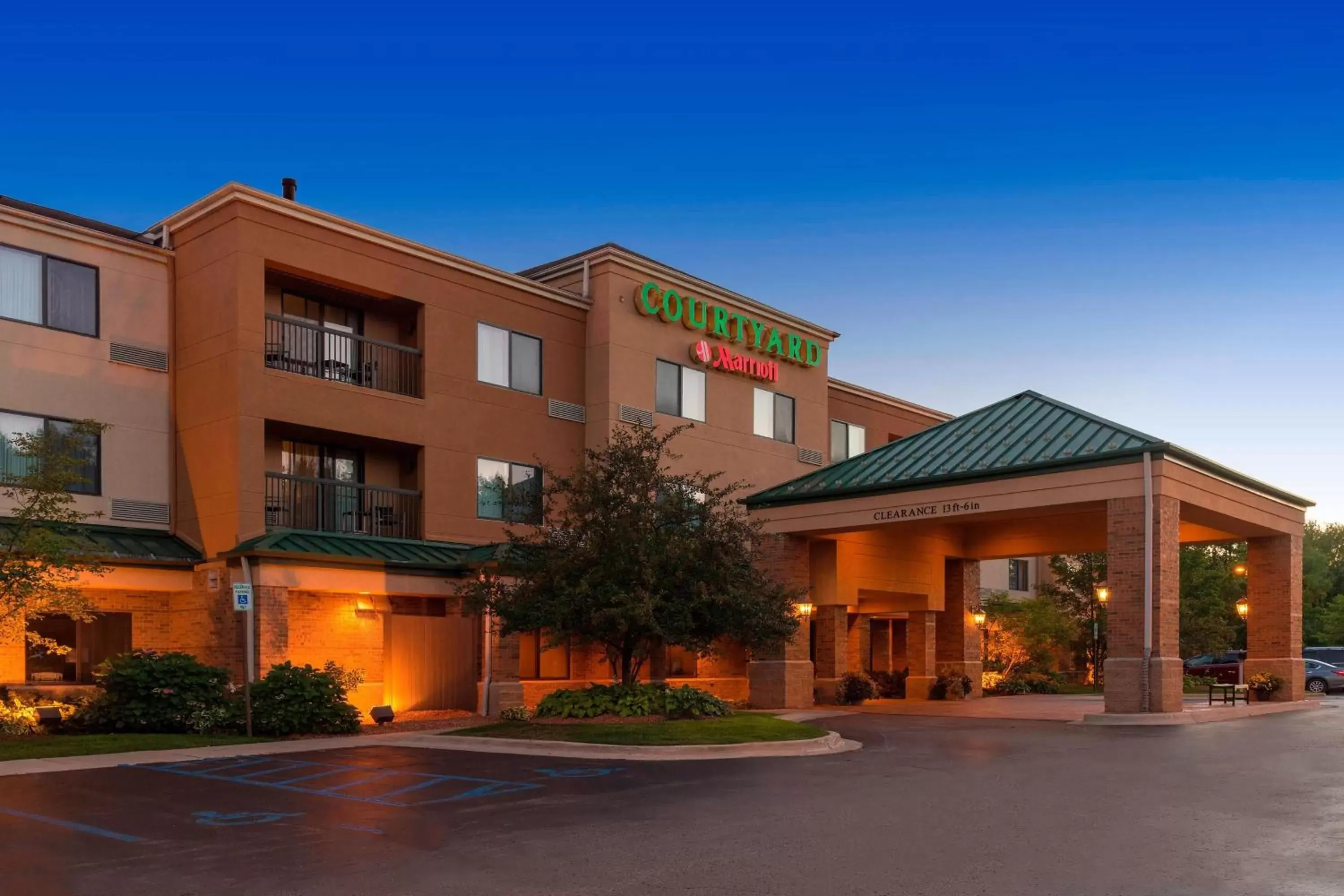 Property Building in Courtyard by Marriott Traverse City
