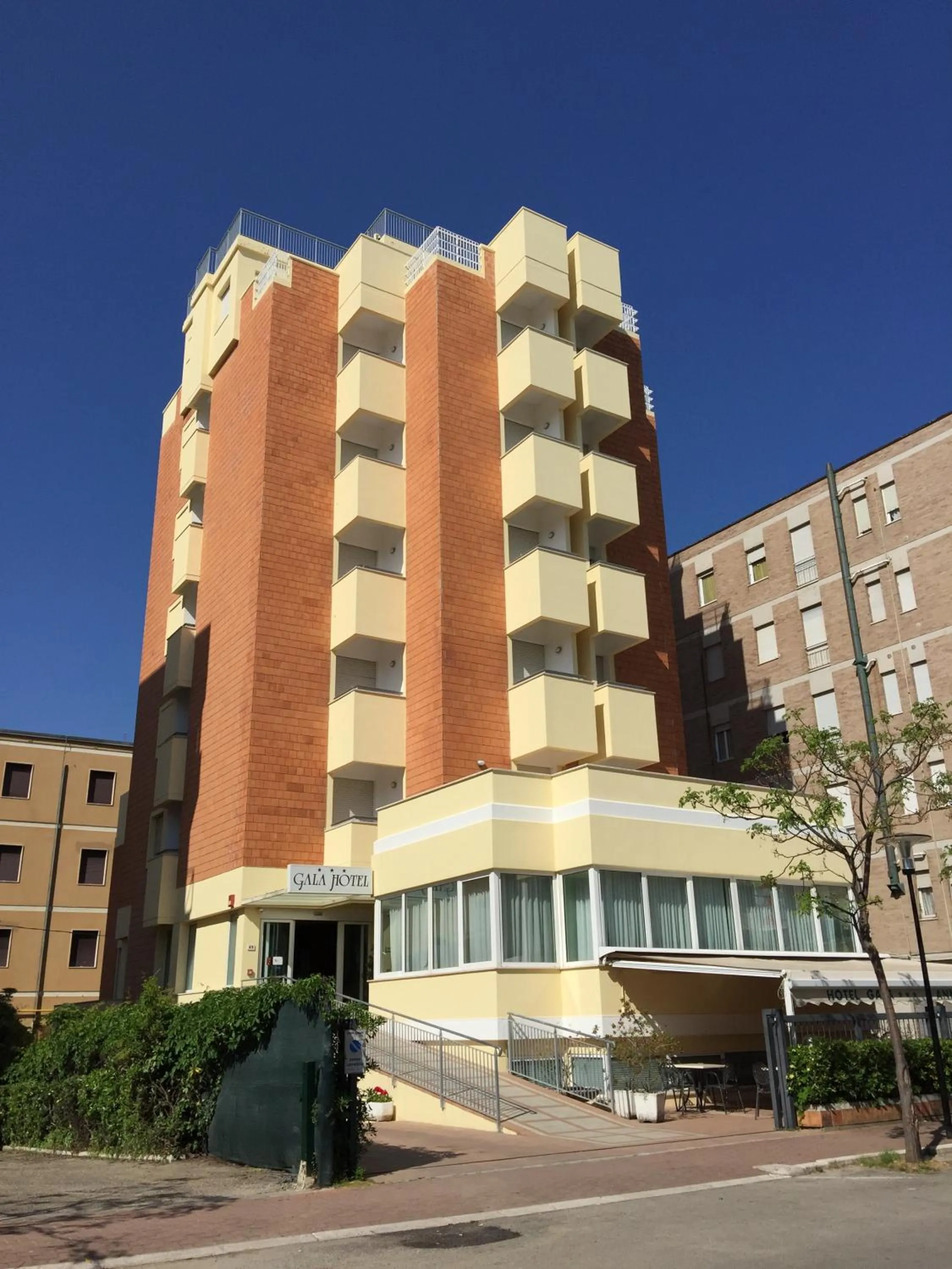 Property building in Hotel Gala