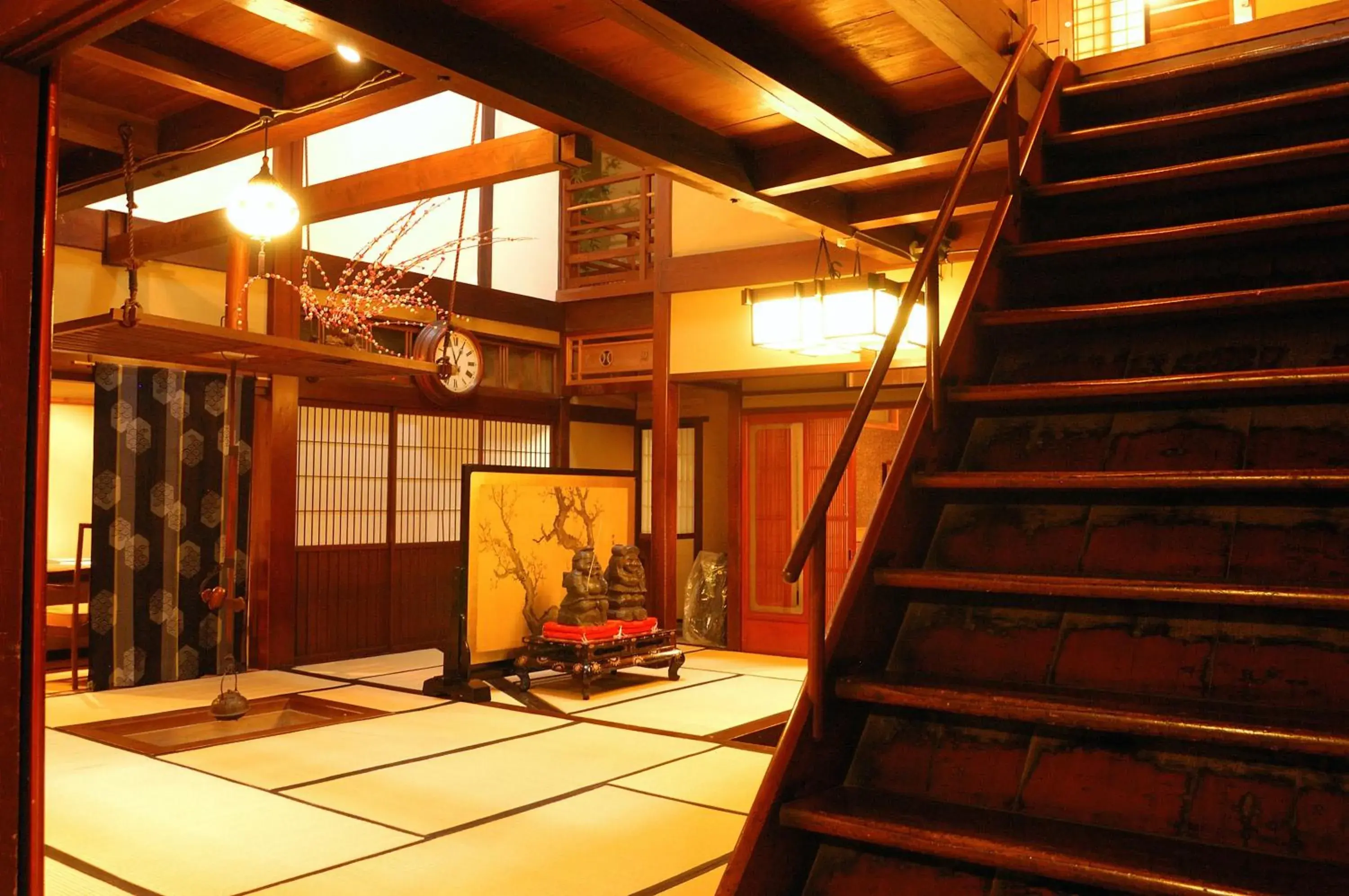 Lobby or reception in Ryokan Yatsusankan