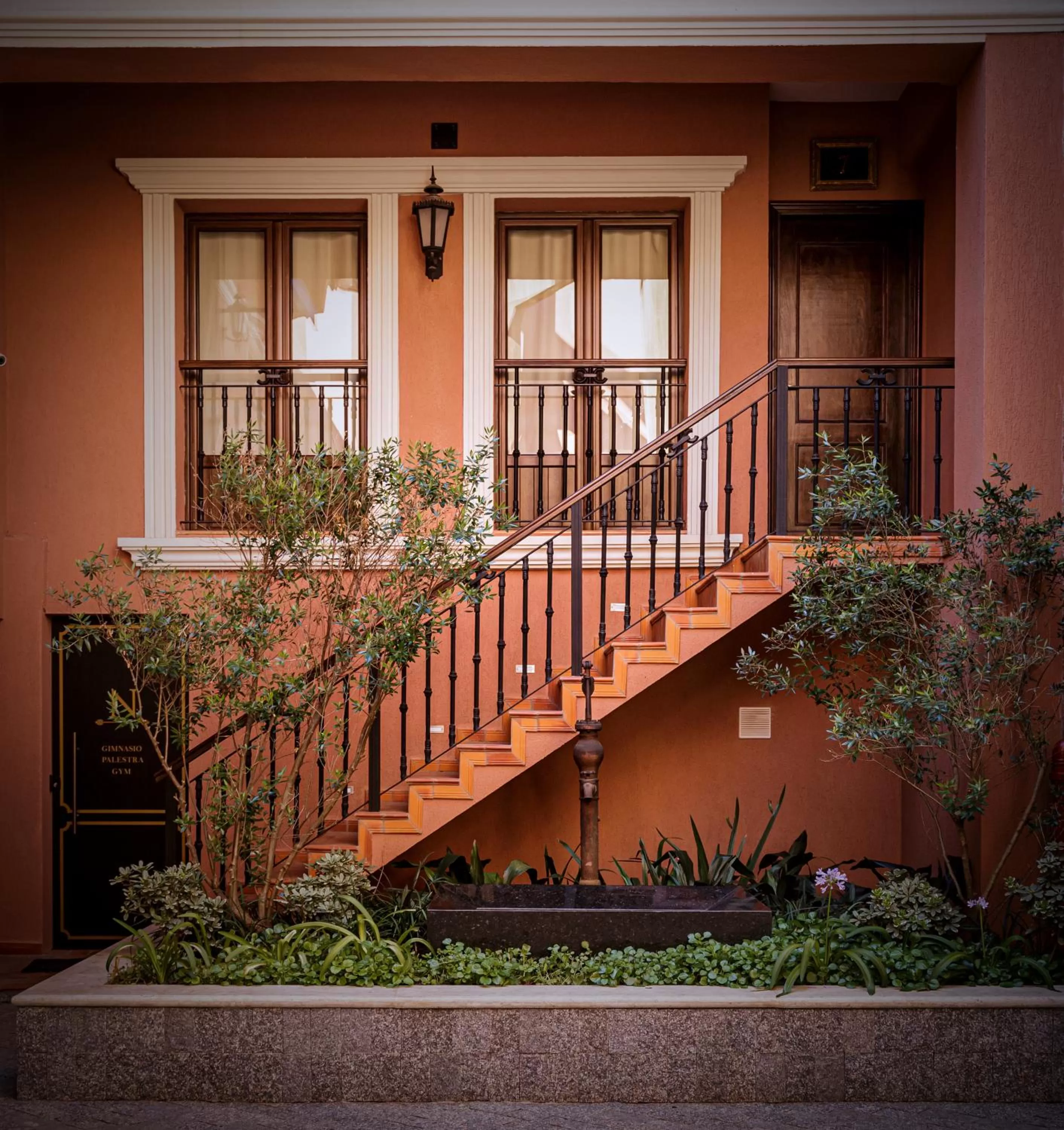 Property building in Nino Hotel Boutique