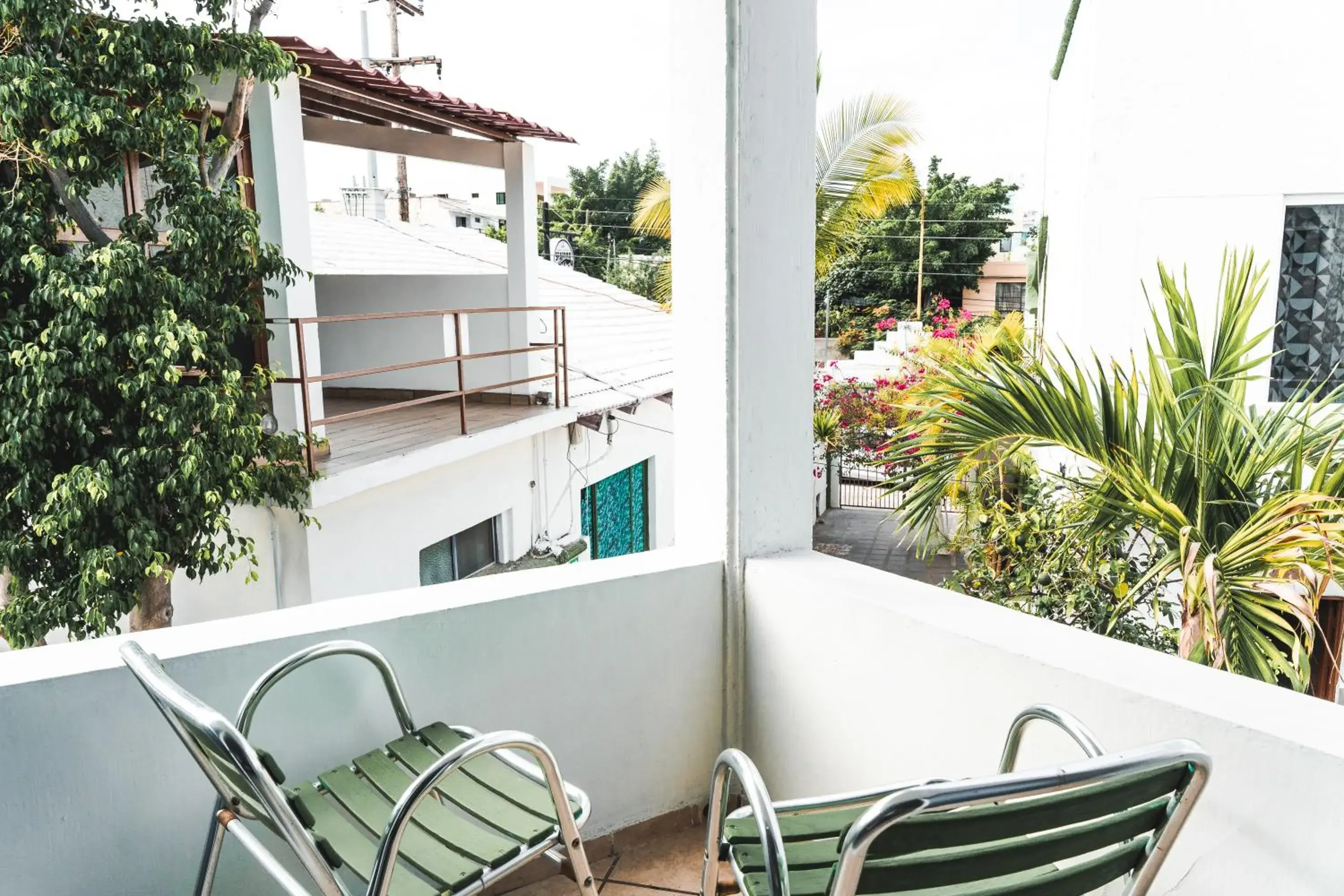 Balcony/Terrace in Hotel Allende