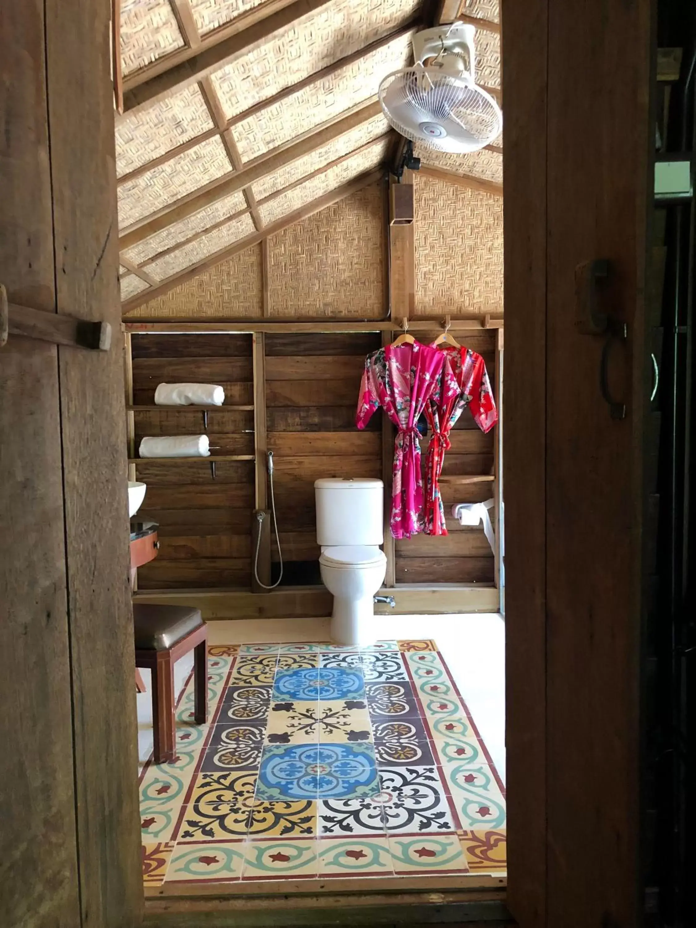 Shower in Kunang Kunang Heritage Villas