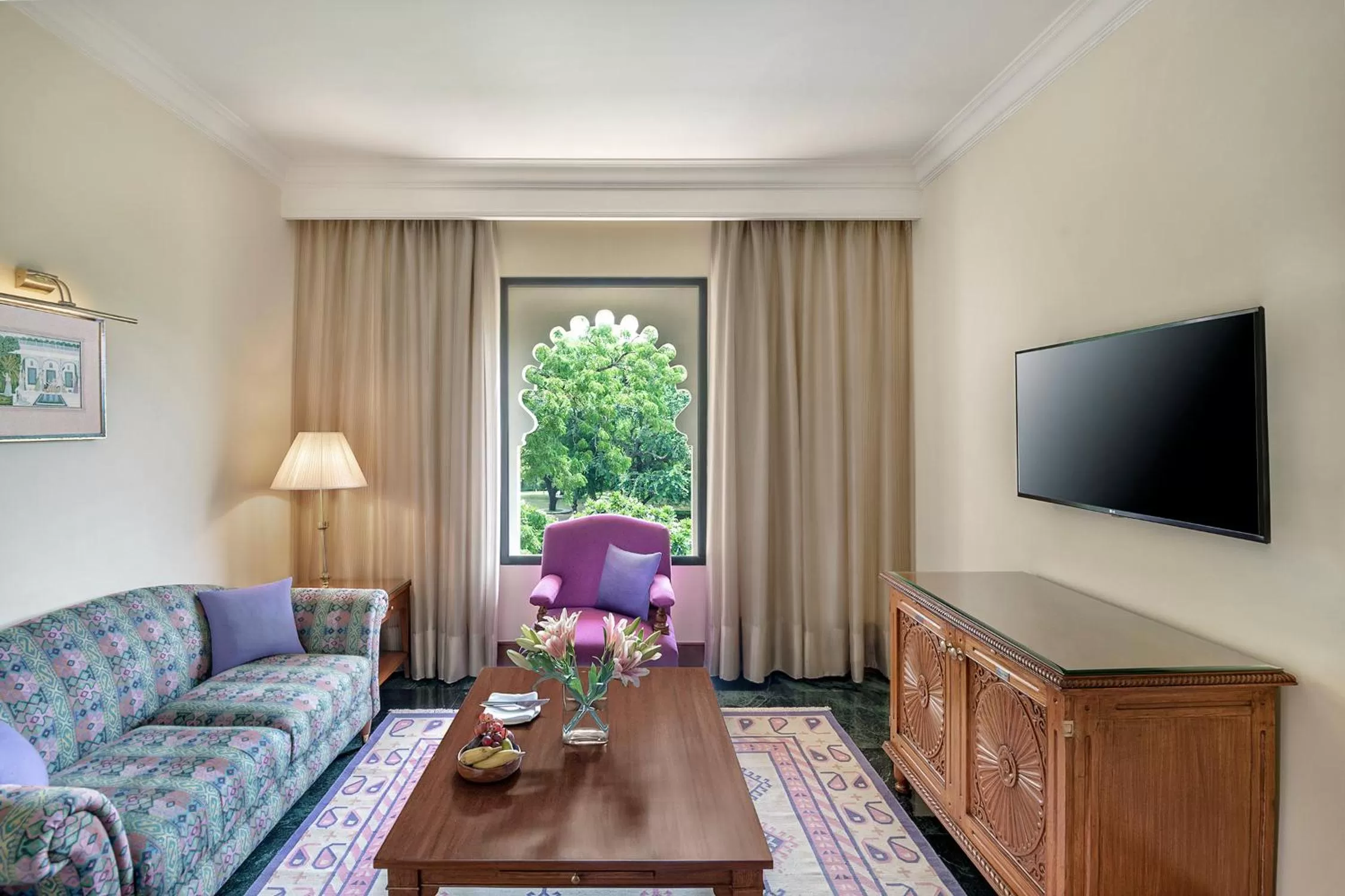 Living room in Trident Udaipur