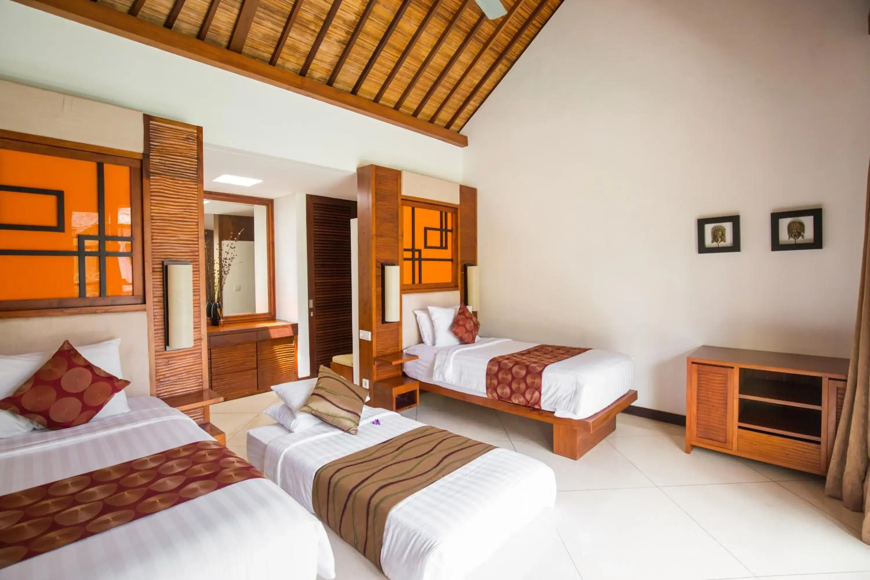 Bed in Villa Seriska Satu Sanur