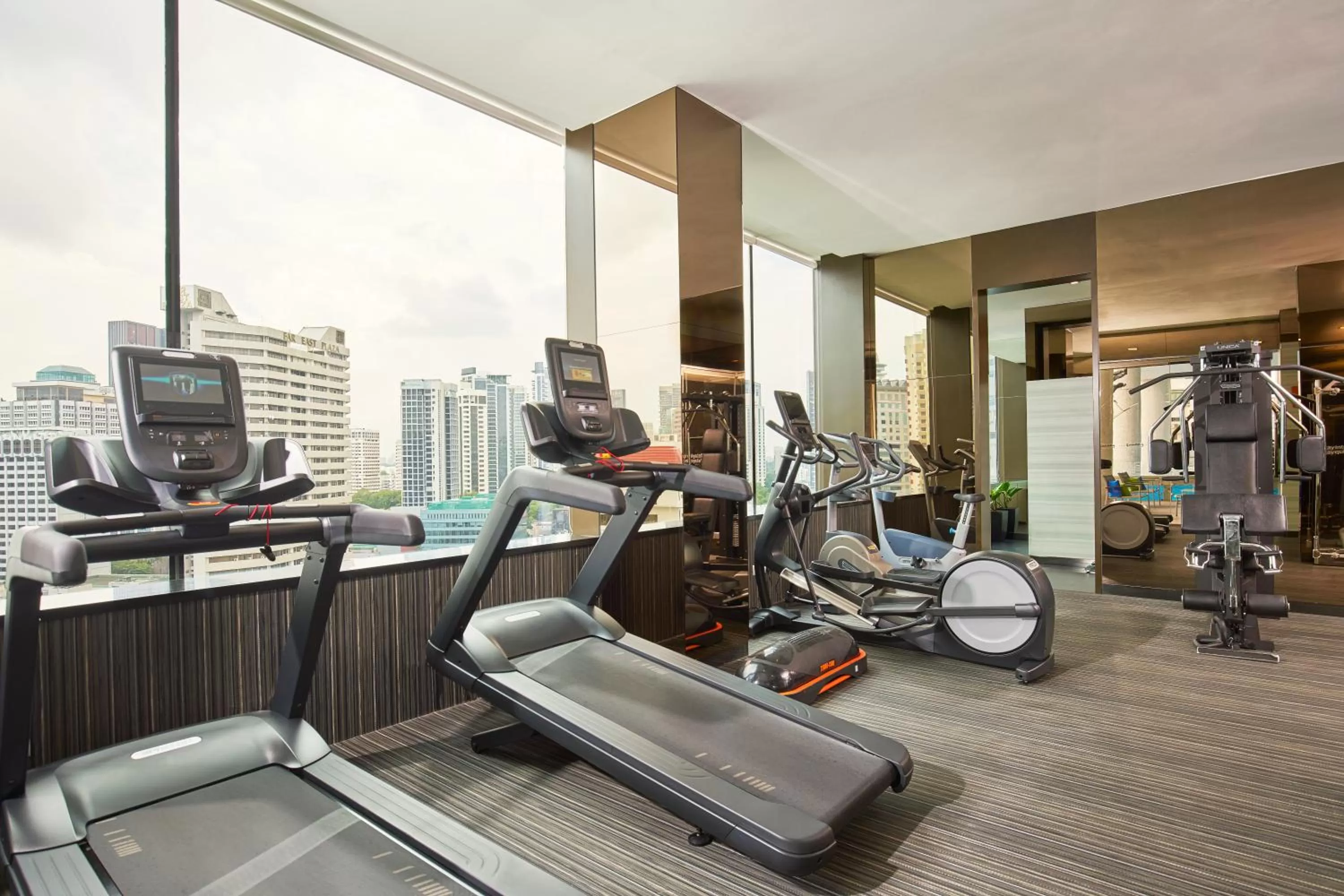 Fitness centre/facilities in Quincy Hotel Singapore by Far East Hospitality