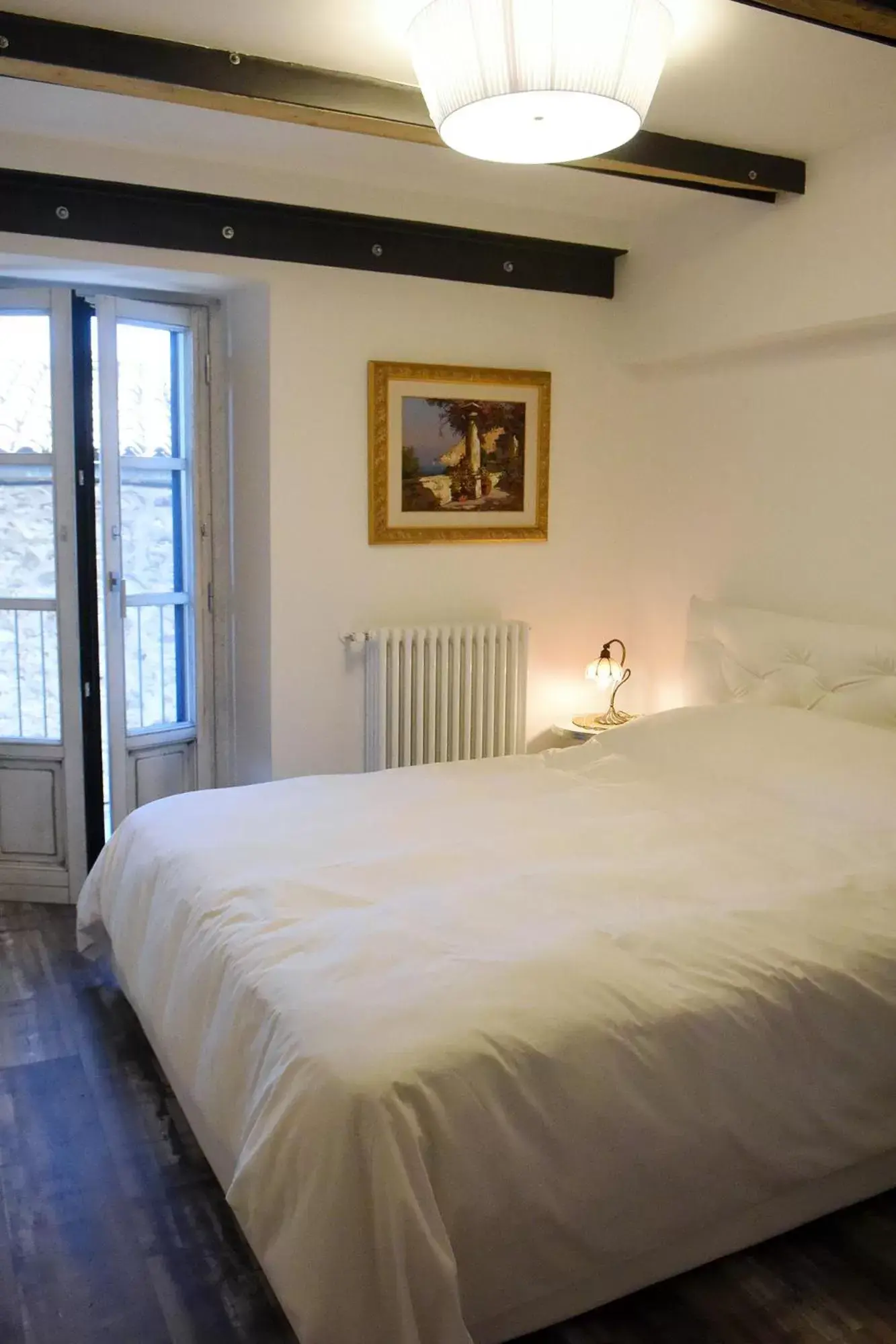 Bed in San Francesco Suite