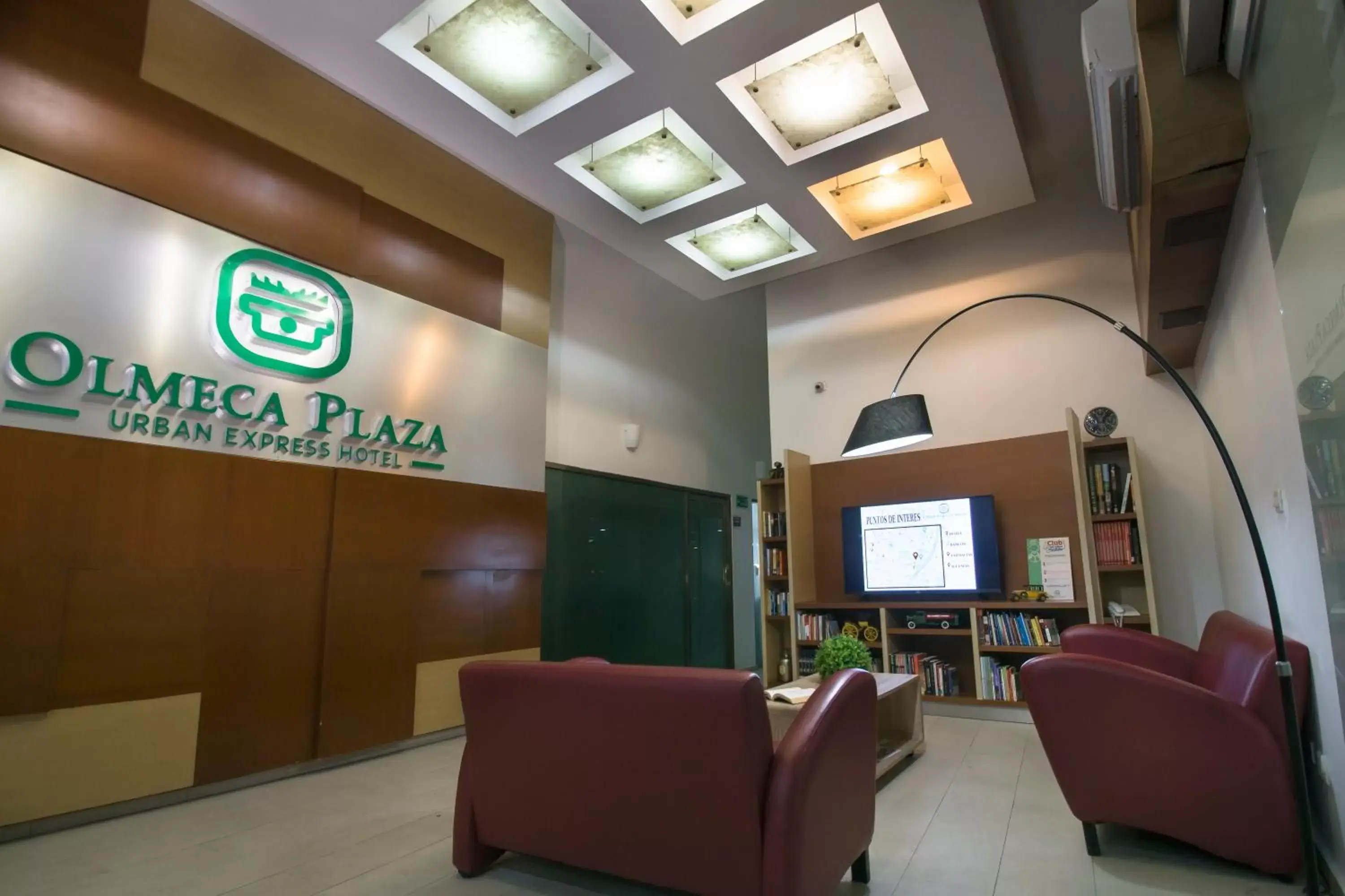 Lobby or reception in Olmeca Plaza Urban Express