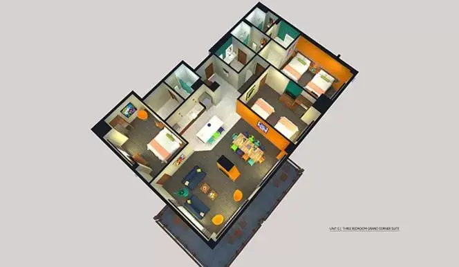 Floor Plan in The Kartrite Resort and Indoor Waterpark