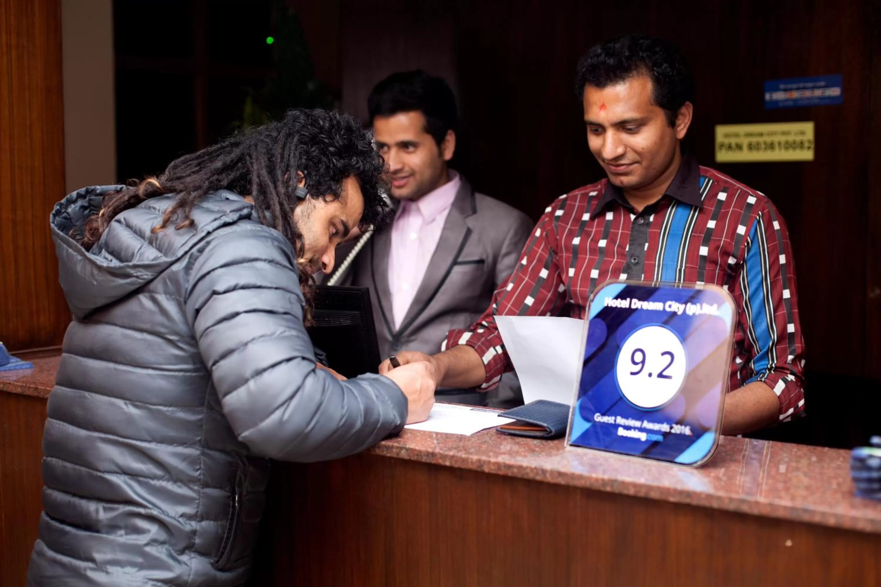 Lobby or reception in Hotel Dream City