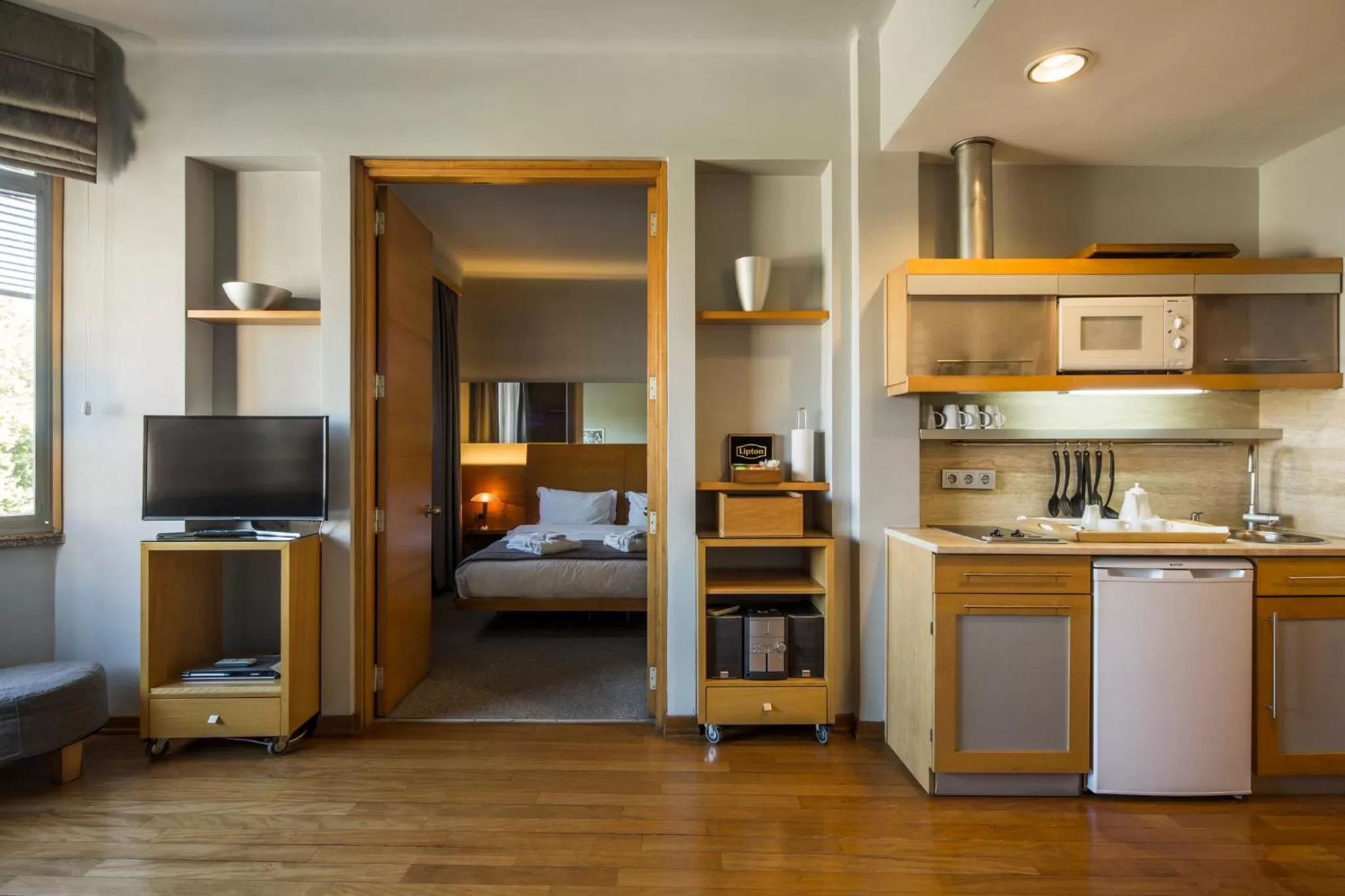 Bed in Taxim Suites Residences Istanbul