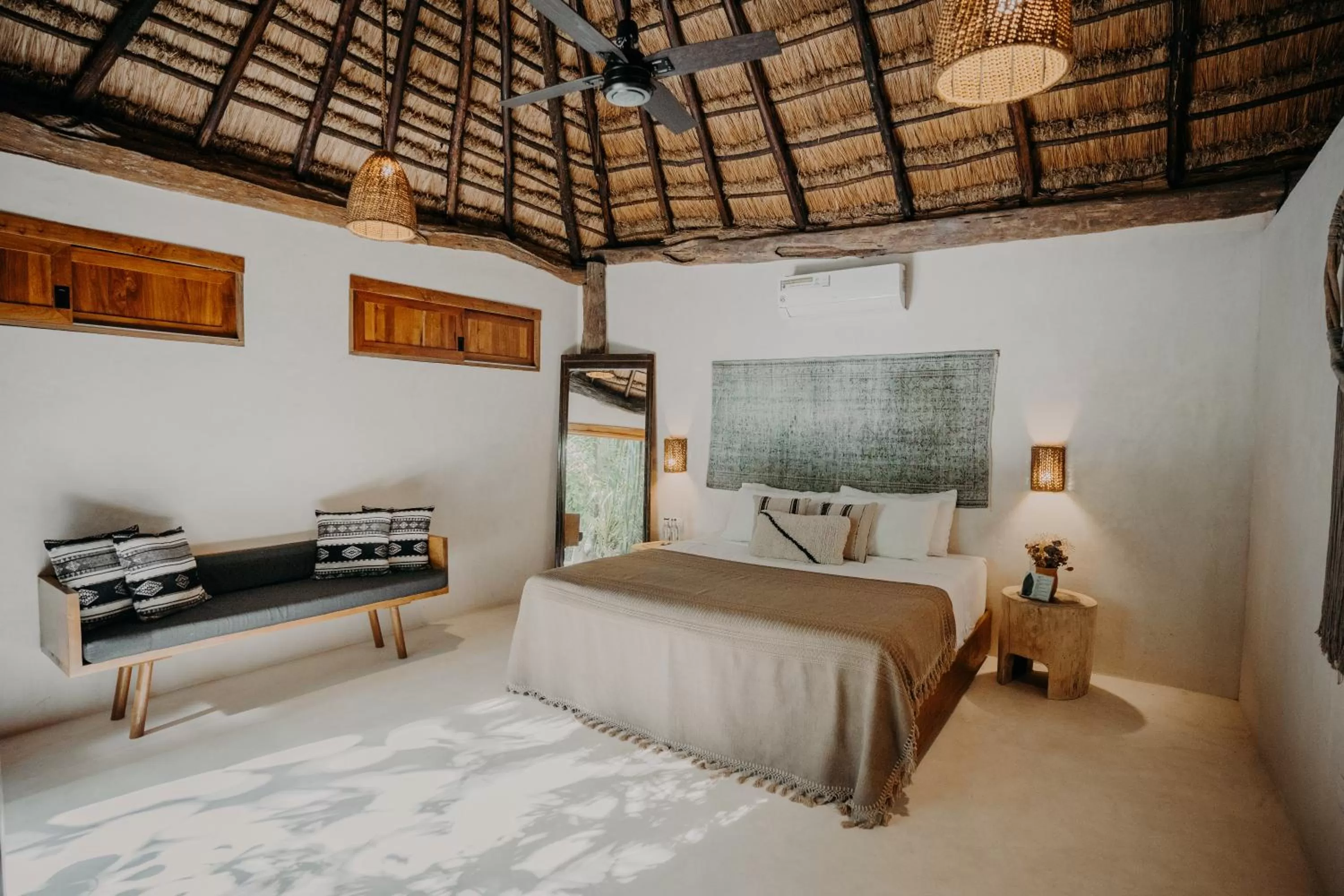 Bed in Ether Tulum