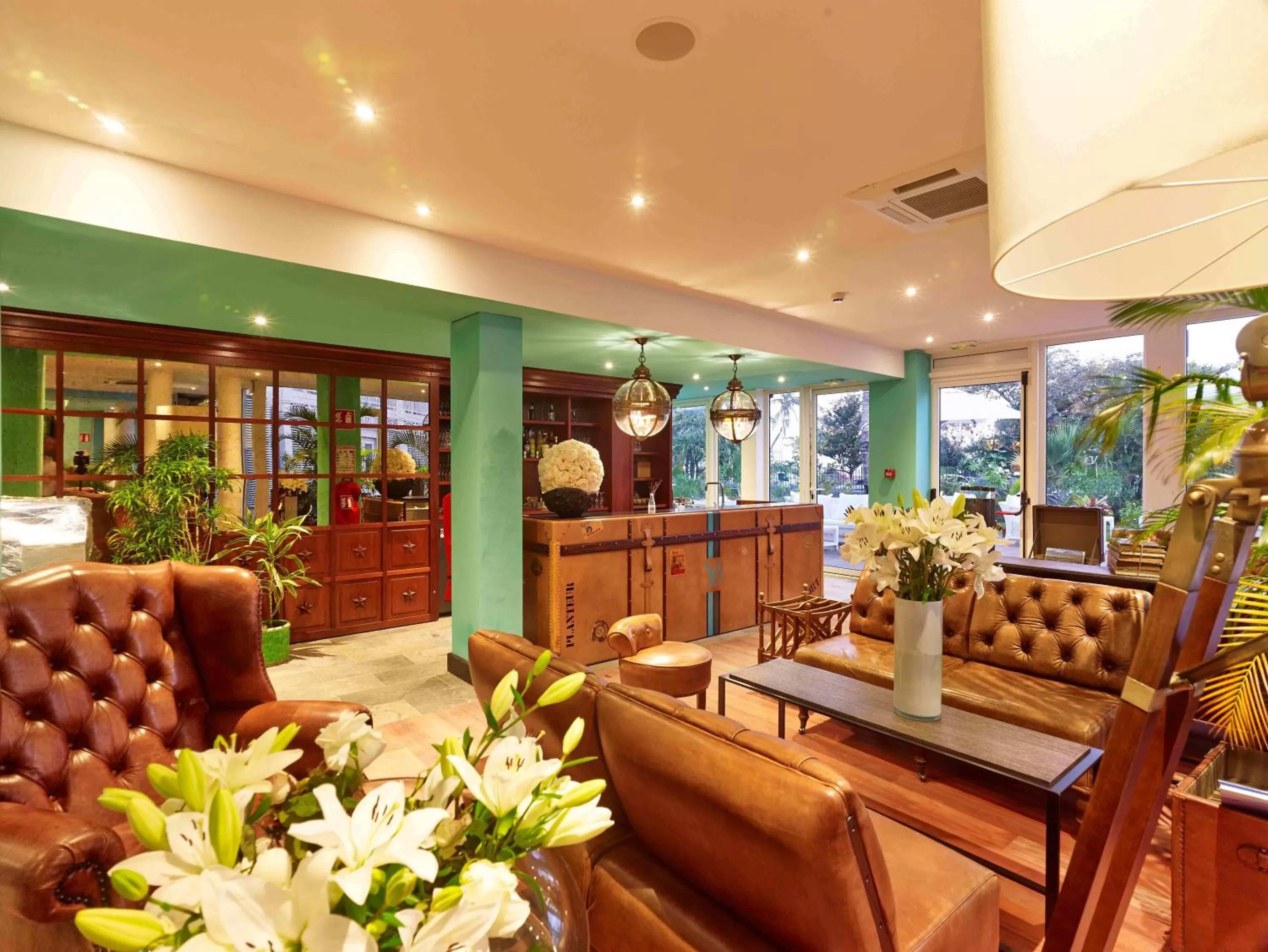 Lobby or reception in Villa Delisle Hôtel & Spa