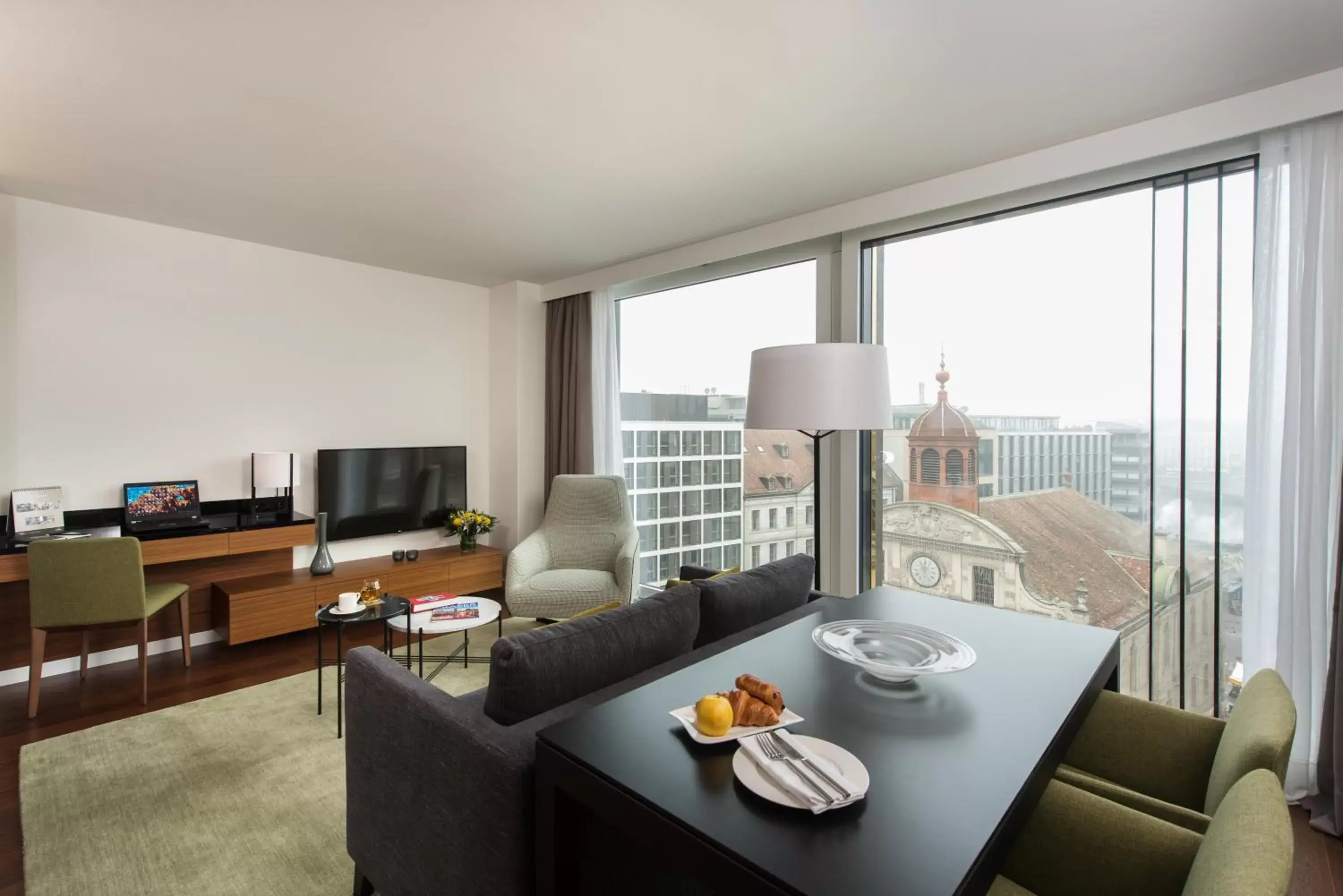Living room in Fraser Suites Geneva - Serviced Apartments