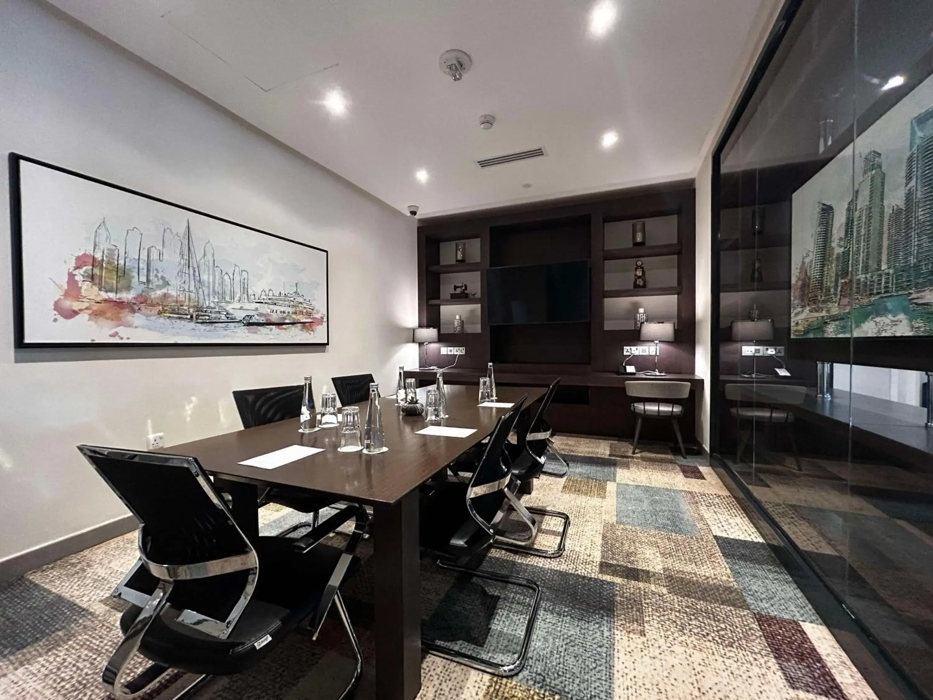 Meeting/conference room in Hampton By Hilton Dubai Al Barsha