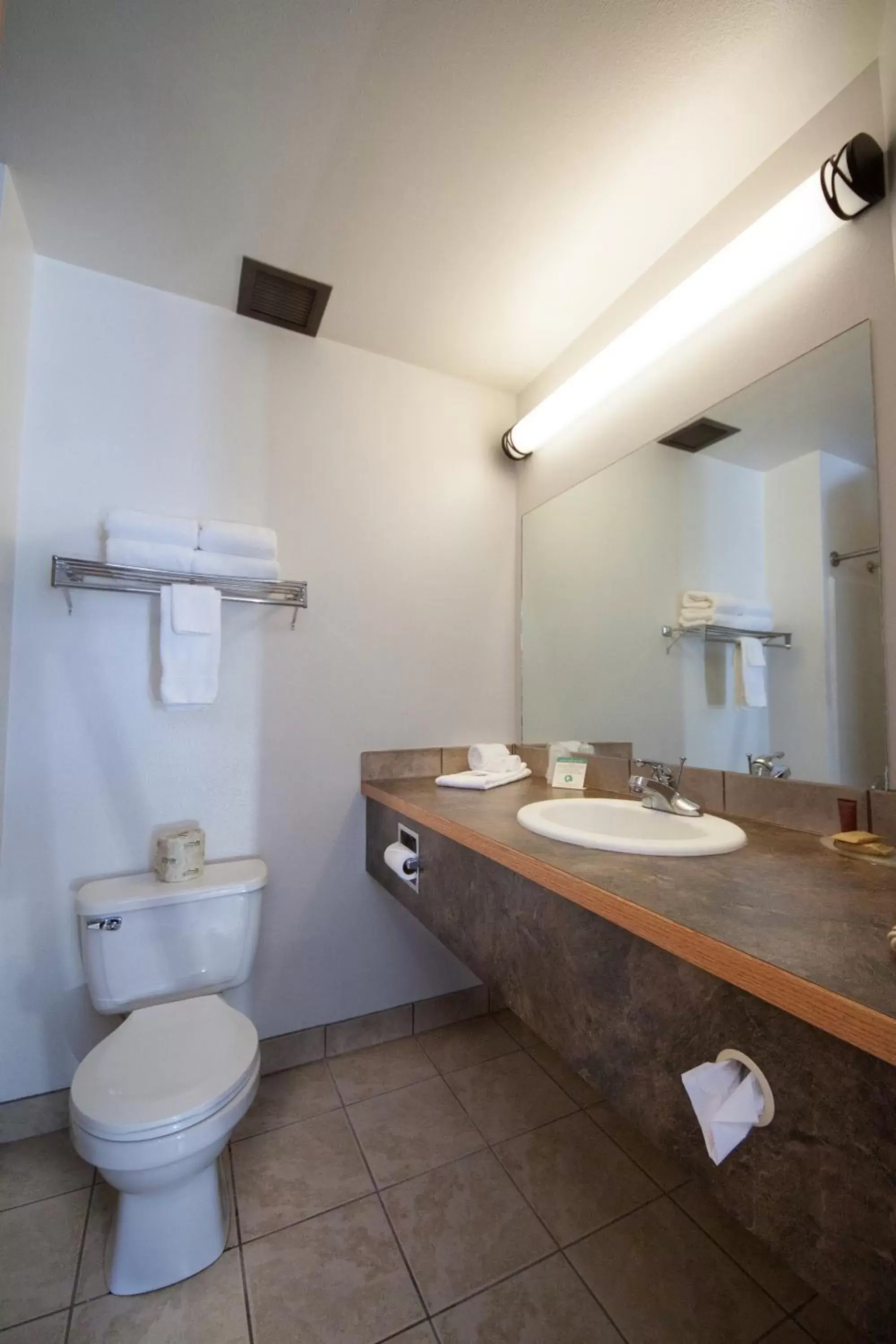 Toilet, Bathroom in SureStay Plus Hotel by Best Western Post Falls