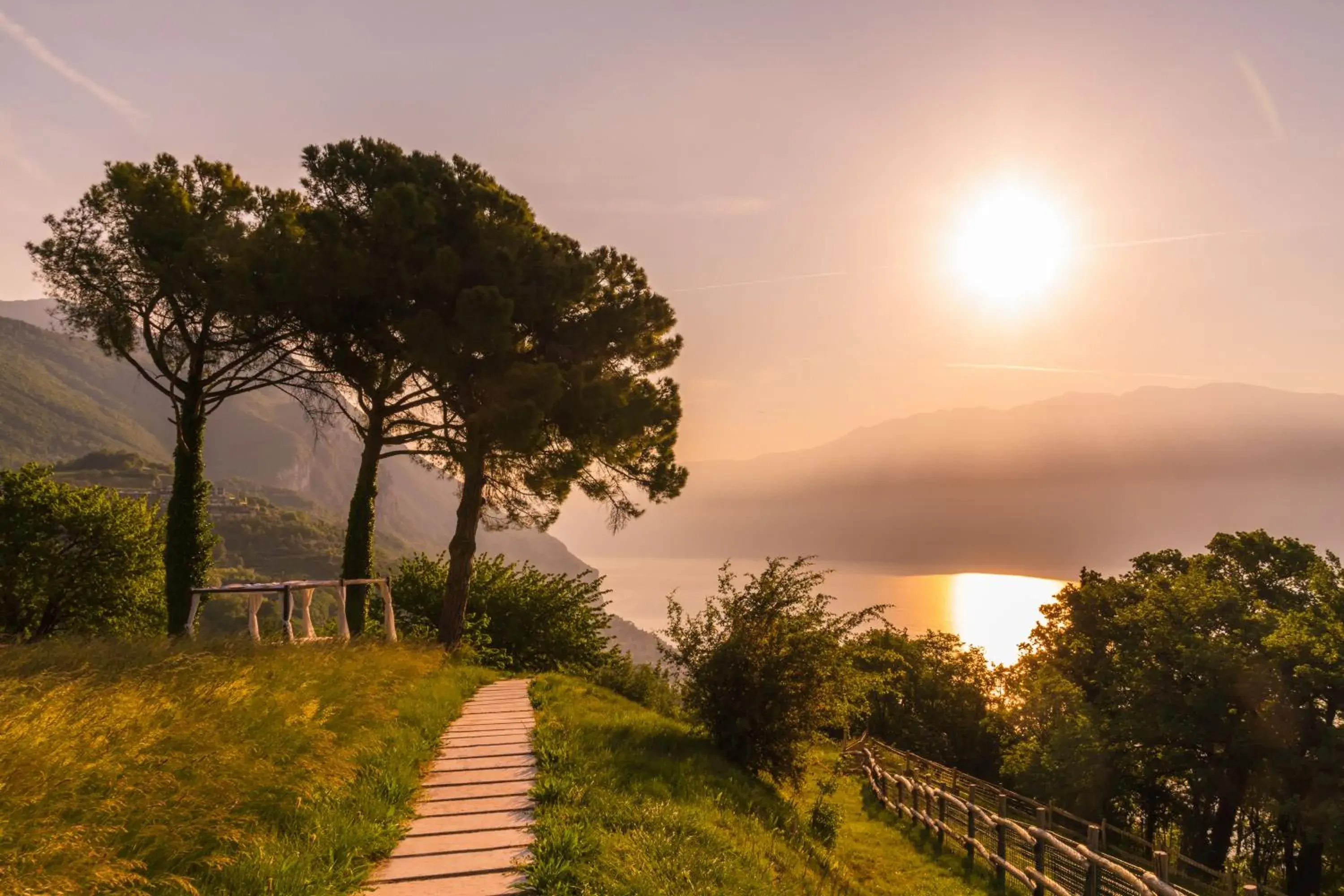 Natural landscape in Boutique Hotel Villa Sostaga