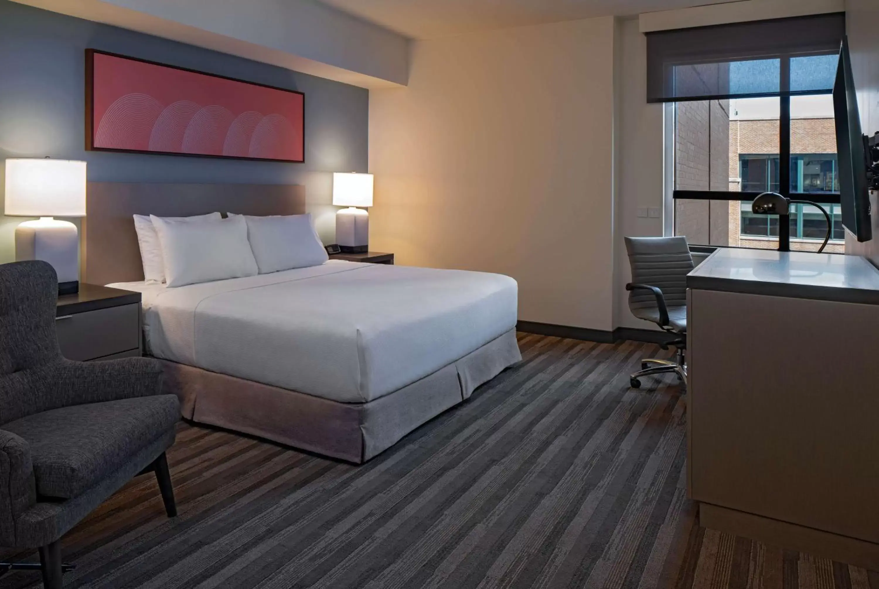 Photo of the whole room in Hyatt House Indianapolis Downtown