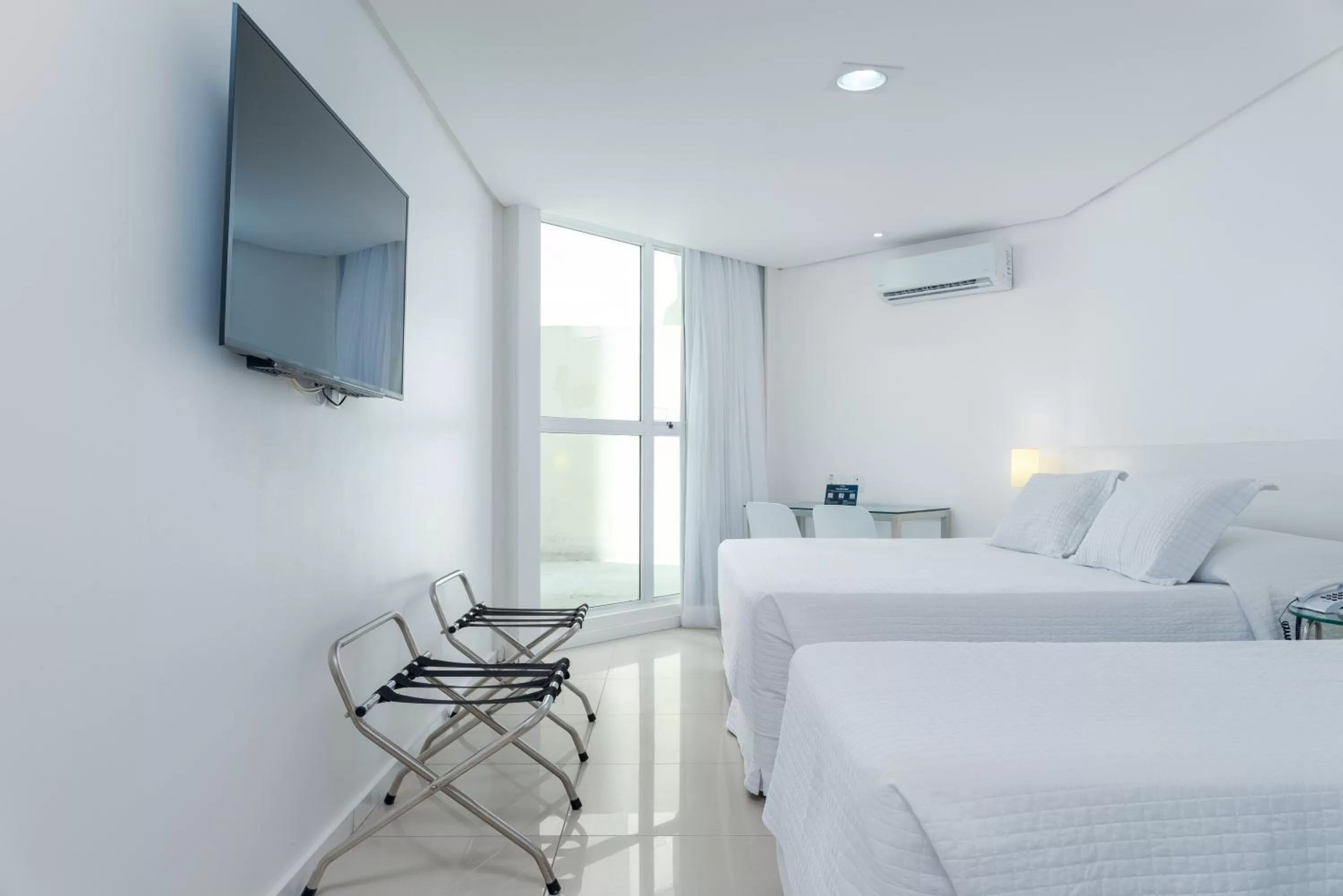 Bed in Hotel Brisa Praia Pajuçara