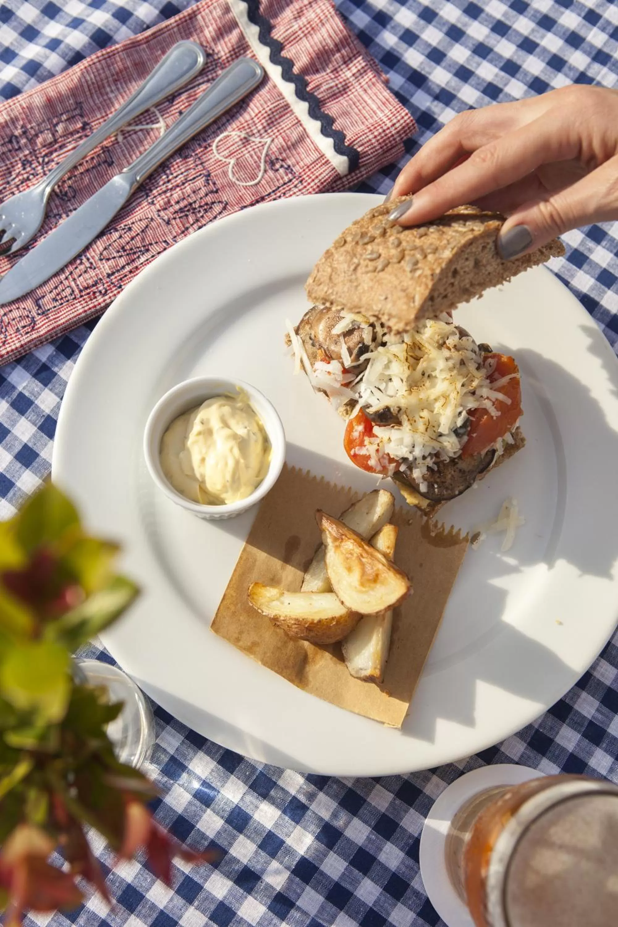 Food close-up in Casa Chic Carmelo