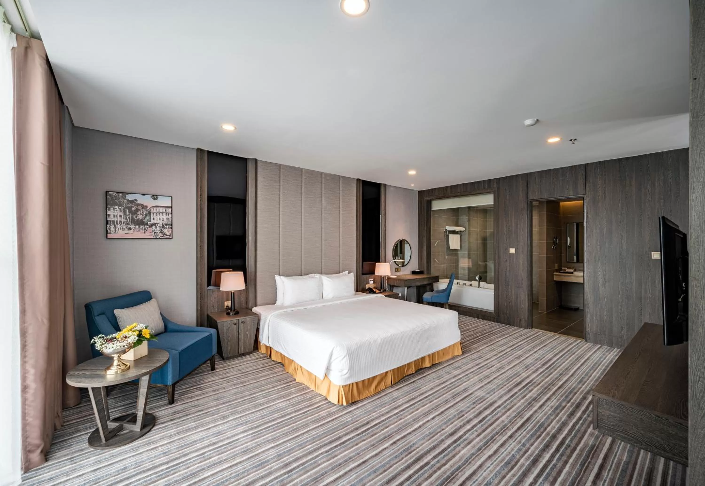 Bedroom, Bed in Muong Thanh Luxury Saigon Hotel