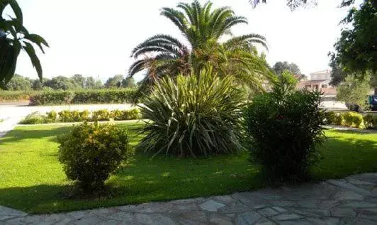 Garden in Auberge les Oliviers