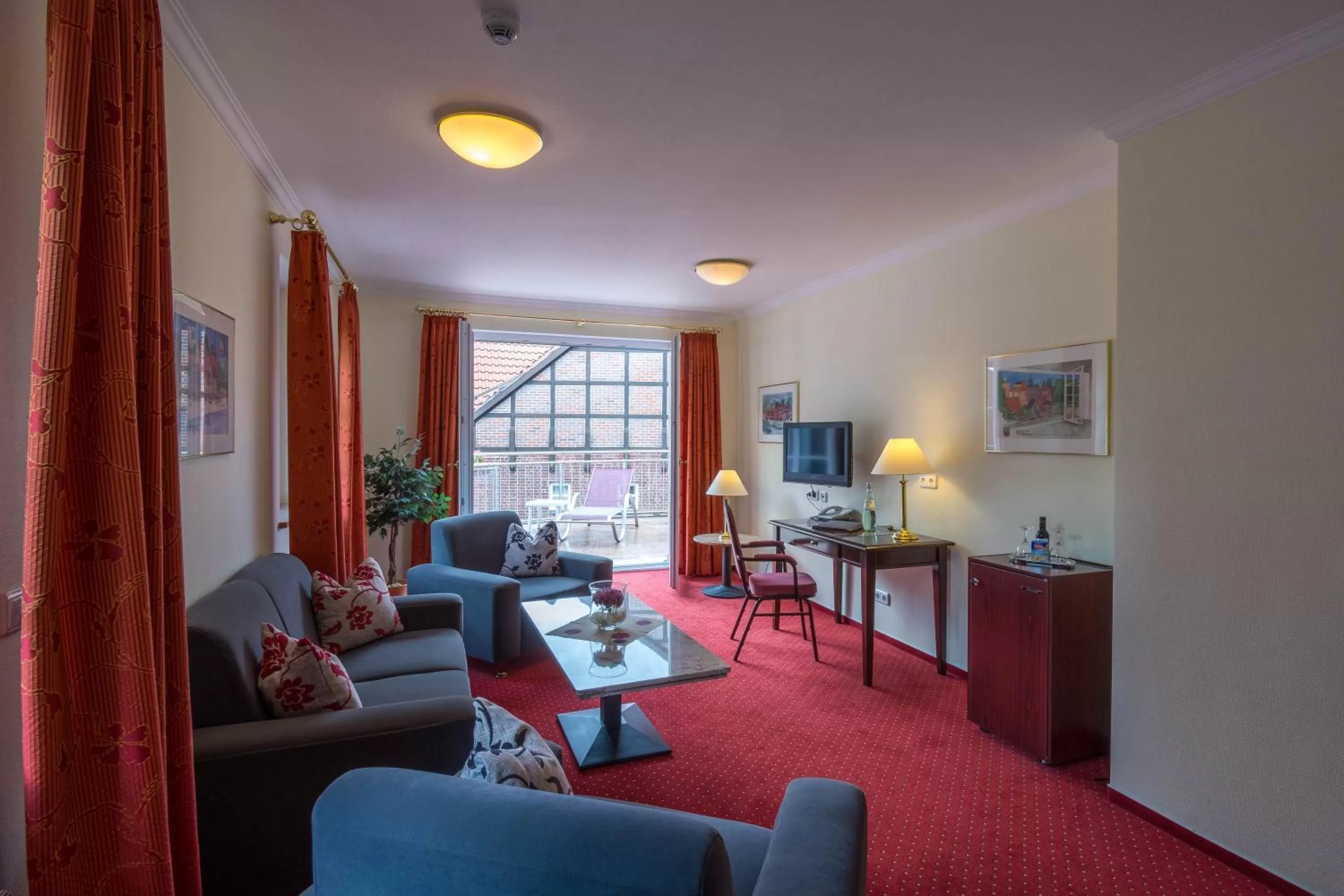 Living room in Hotel Hafen Hitzacker - Elbe