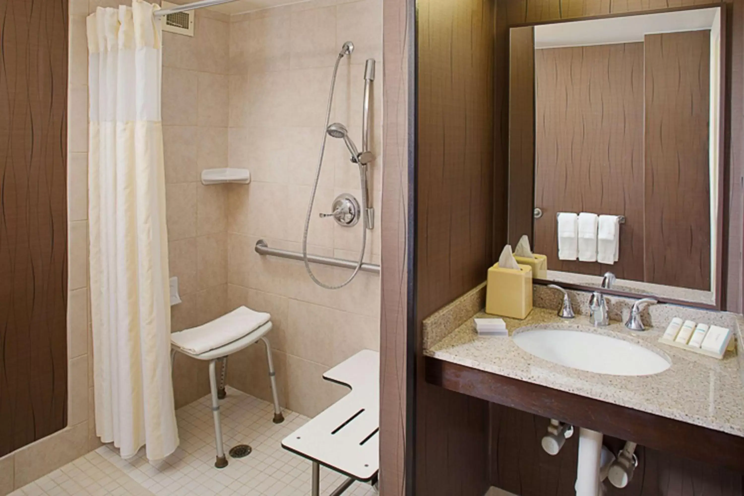 Bathroom in Hilton Garden Inn Albany Airport