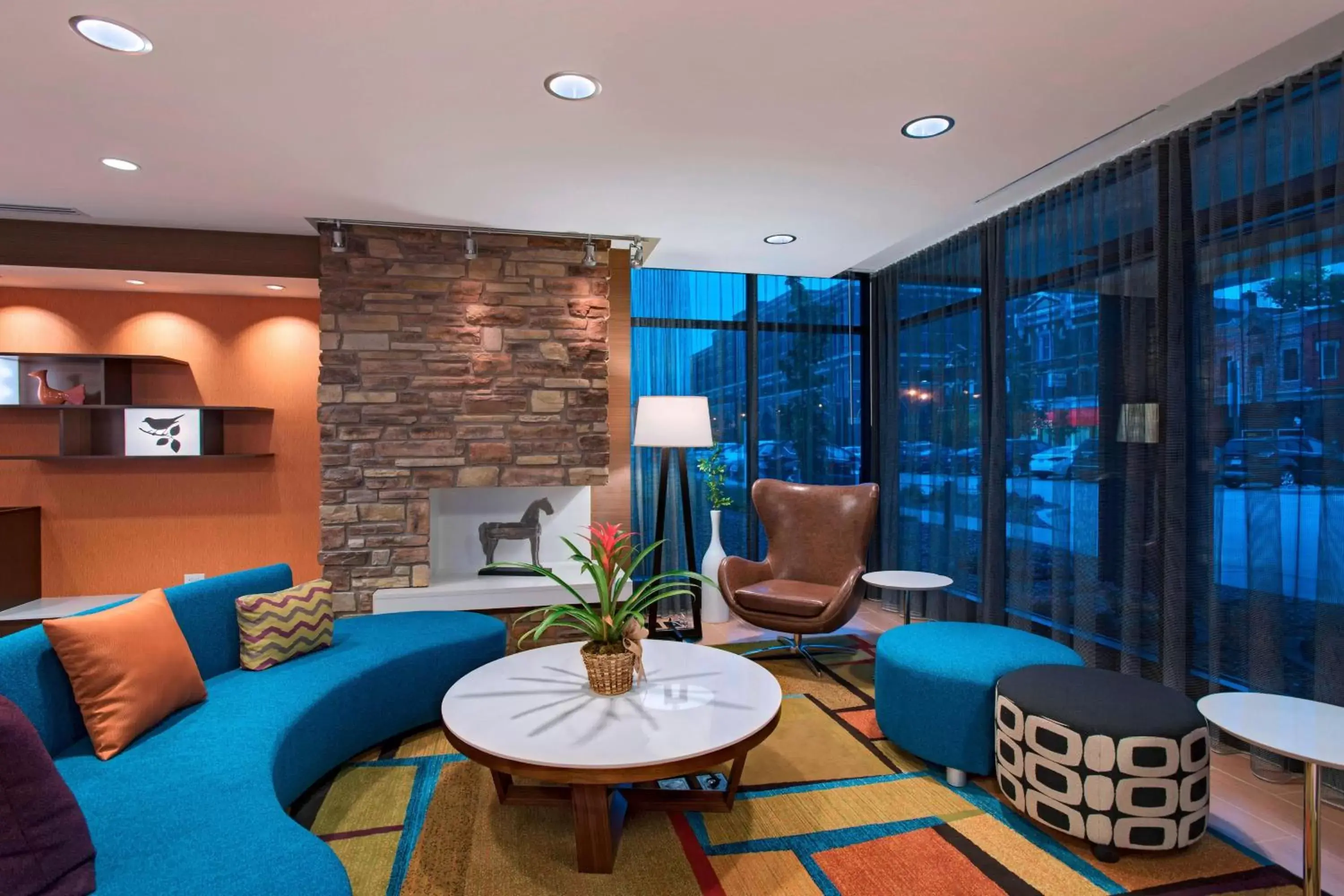 Lobby or reception, Seating Area in Fairfield Inn & Suites by Marriott La Crosse Downtown