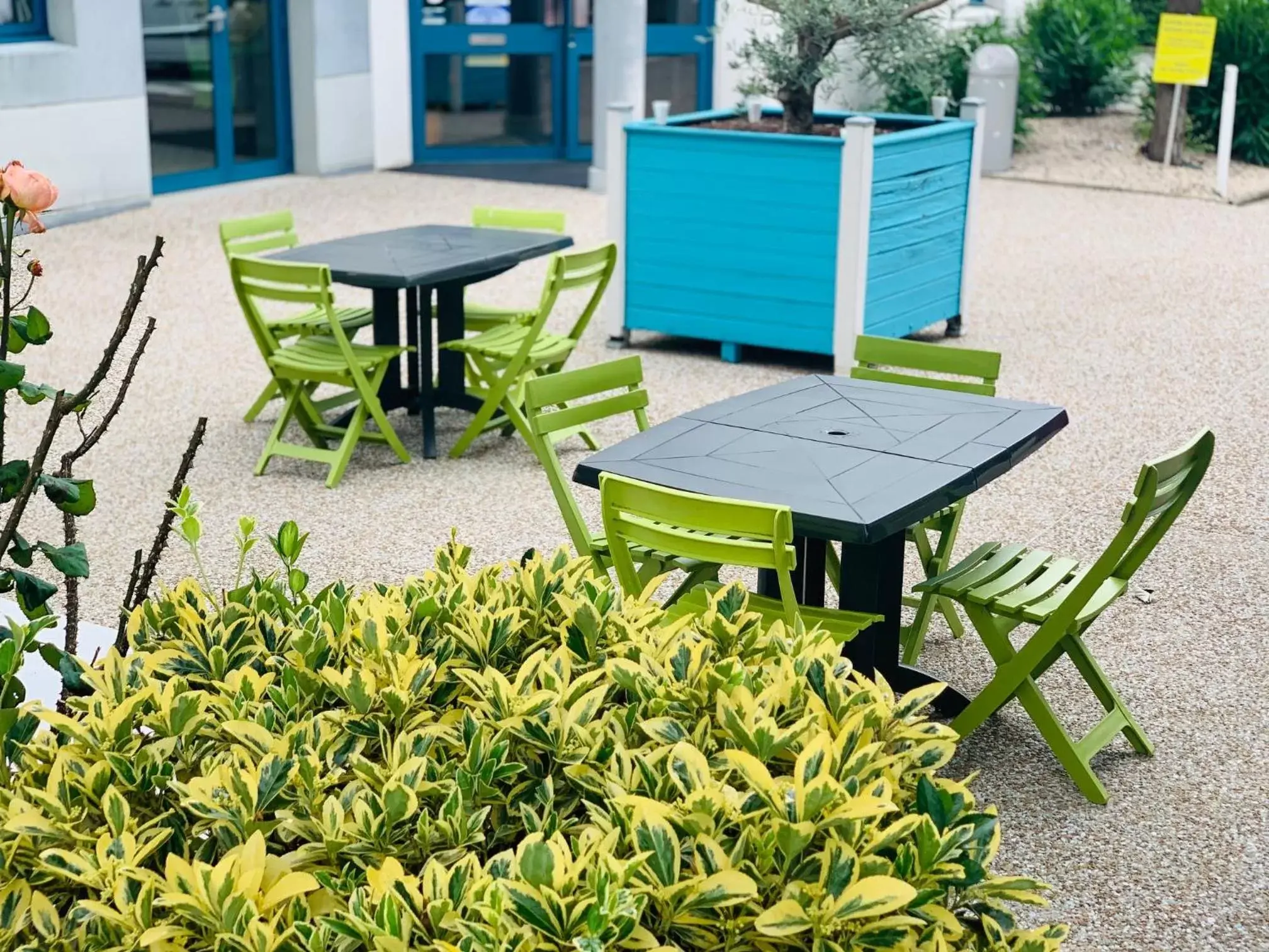 Patio in The Originals Access, Hôtel Innostar